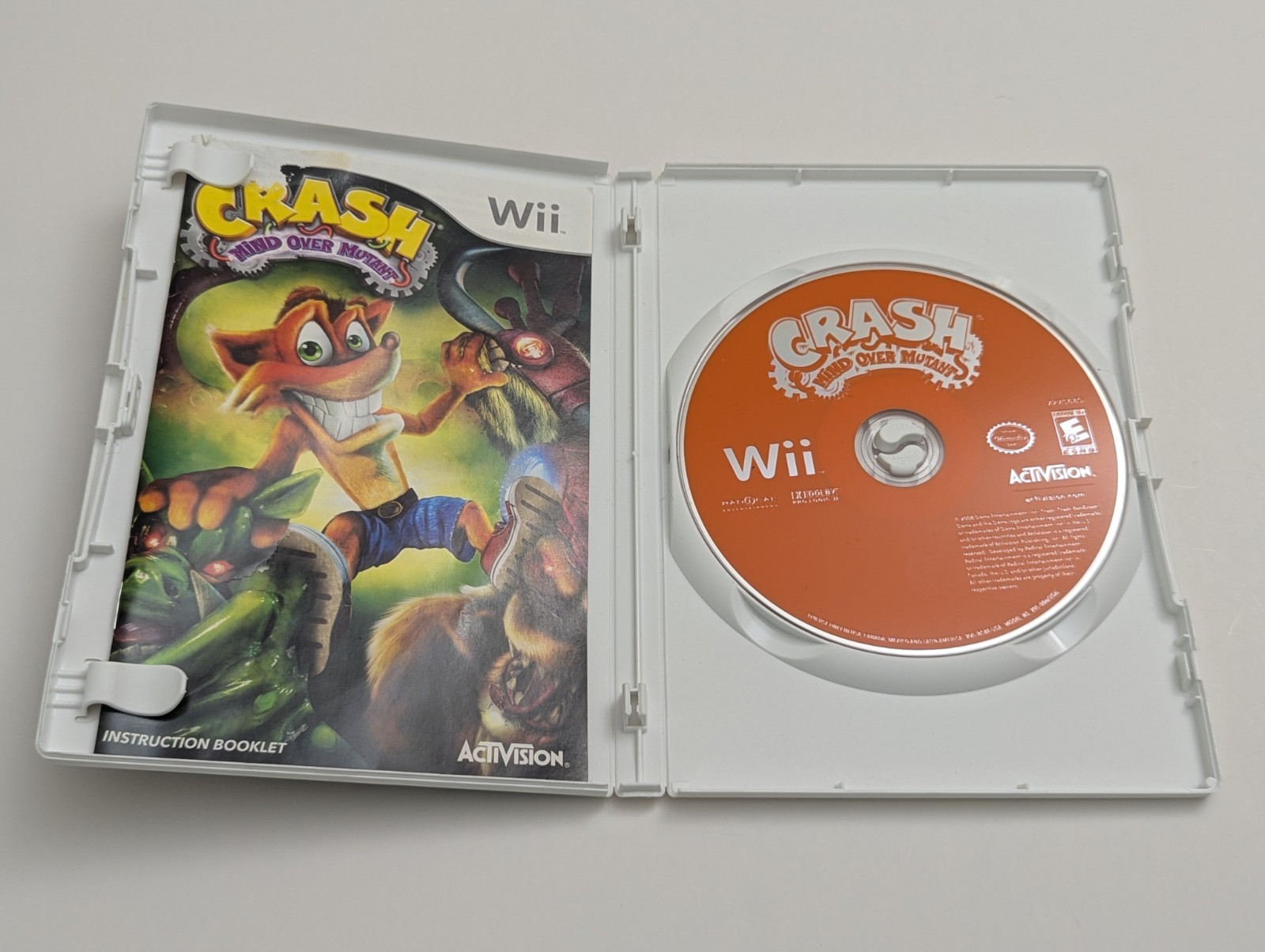 Crash: Mind Over Mutant (Nintendo Wii, 2008)