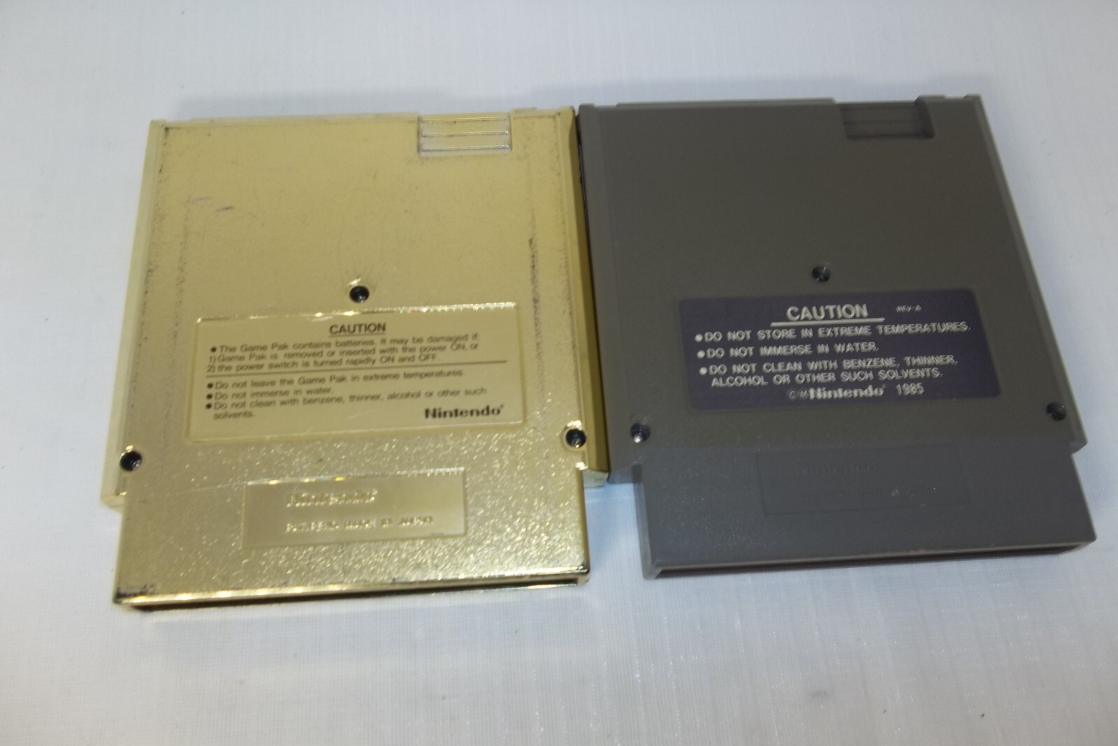 Nintendo Legend of Zelda and Teenage mutant ninja turtles games