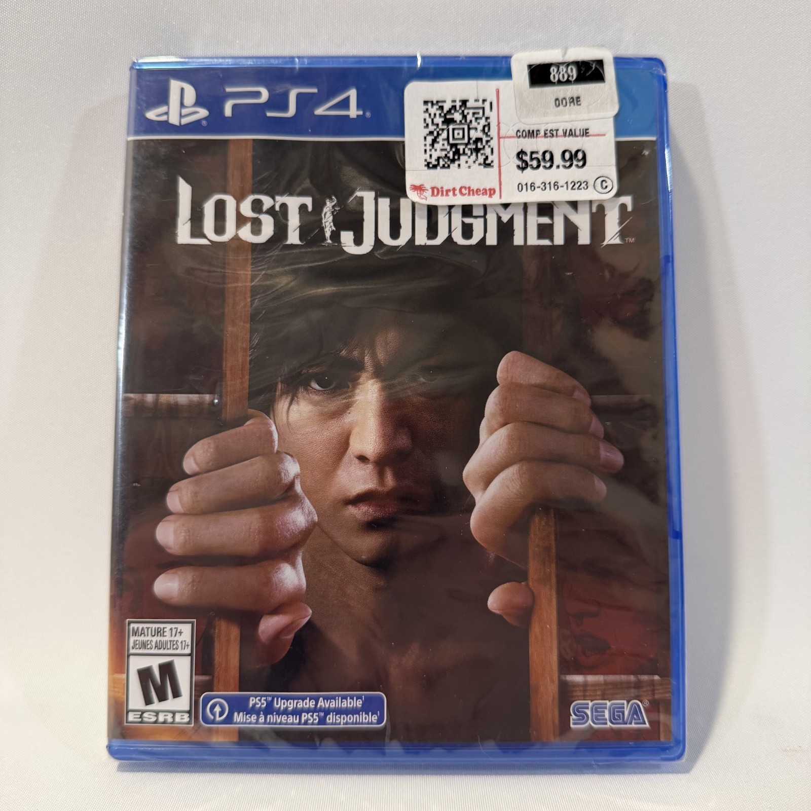 Lost Judgment PS4 Sega Detective Action Adventure Beat Em Up Video Game Sealed