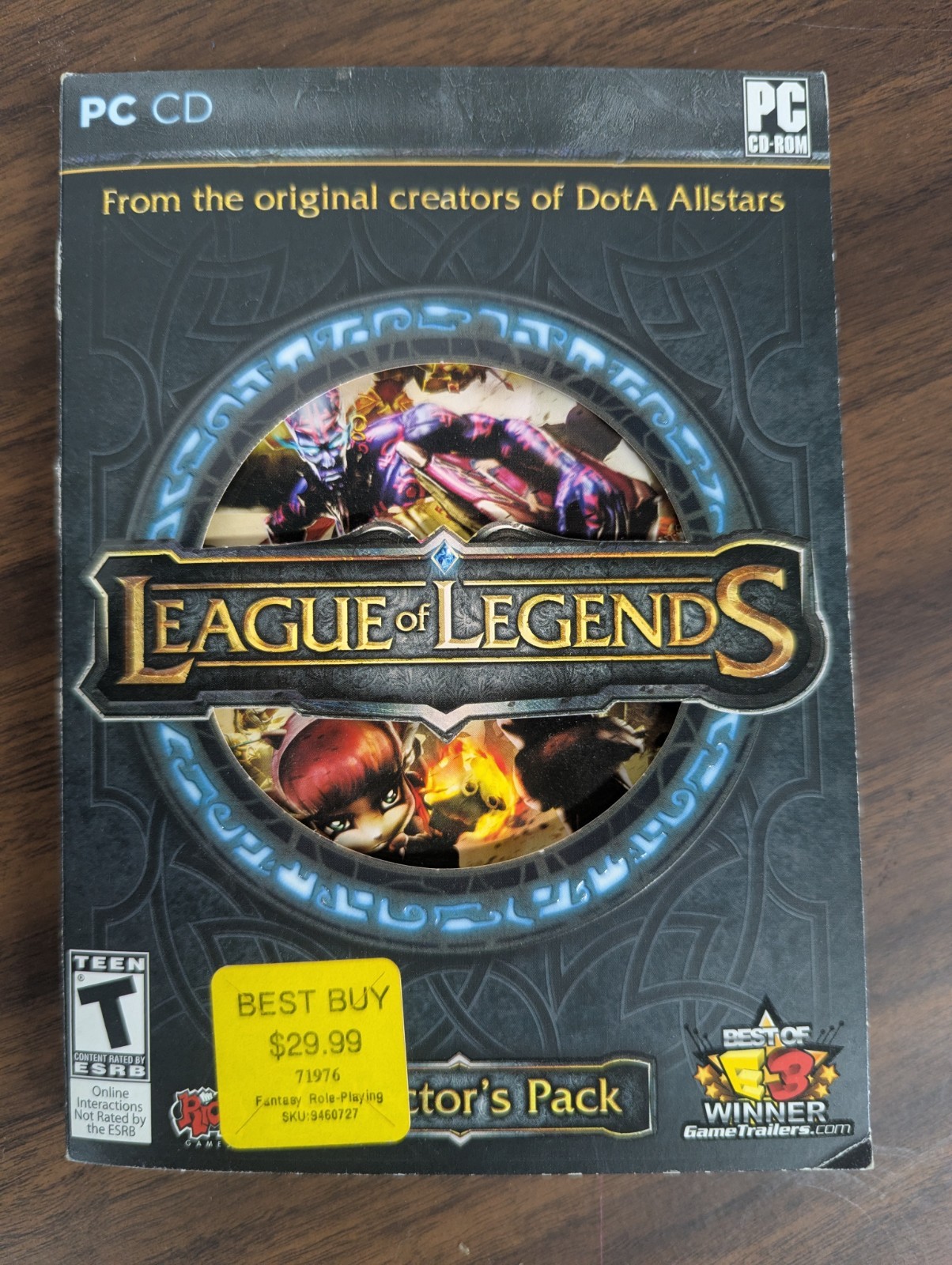THQ League of Legends Collector’s Pack PC CD-ROM T Strategy (codes used)