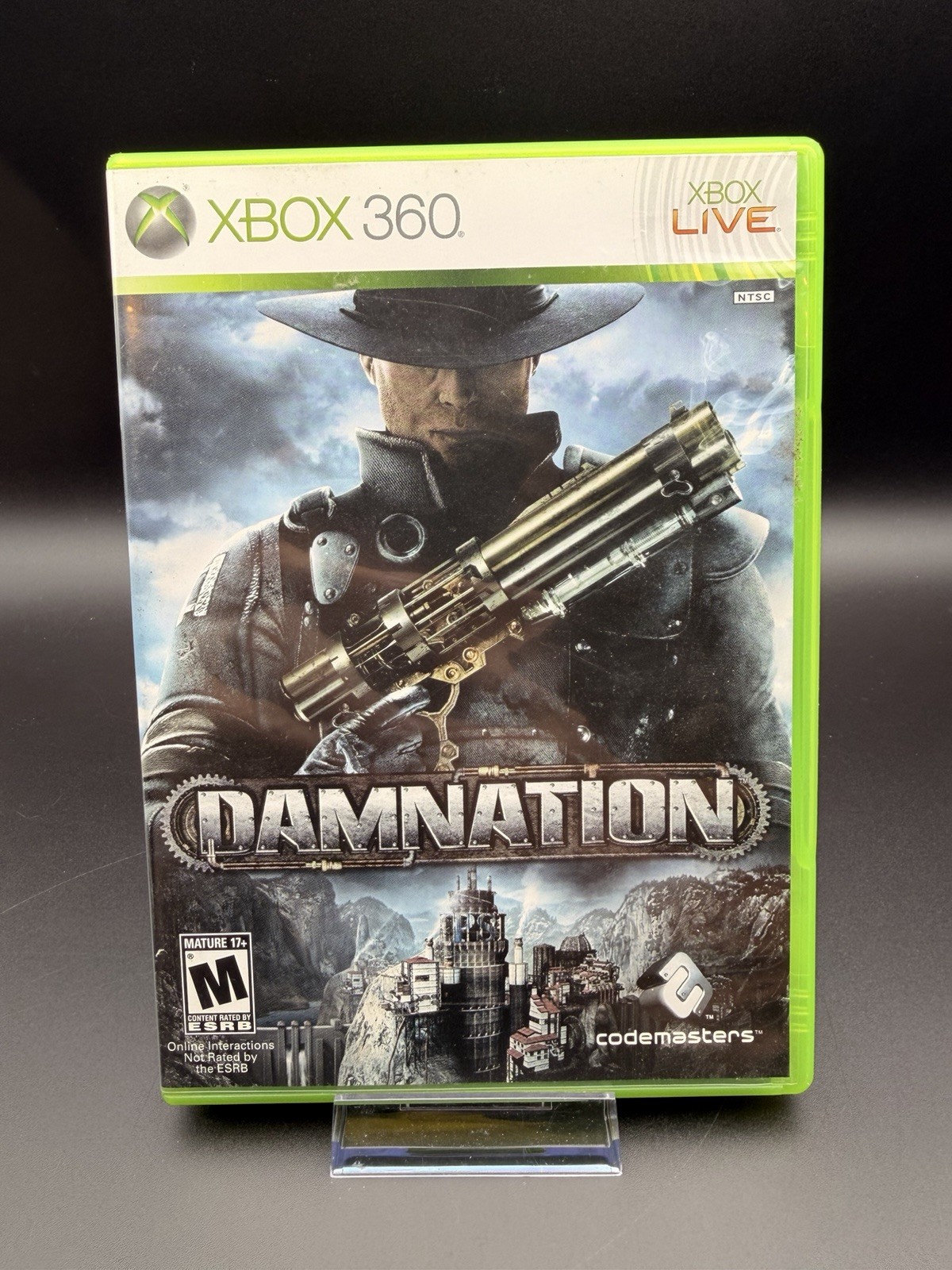 Damnation (Microsoft Xbox 360, 2009) – Tested Working, CIB, Complete