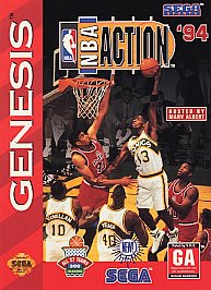 NBA Action ’94 (Sega Genesis, 1994)