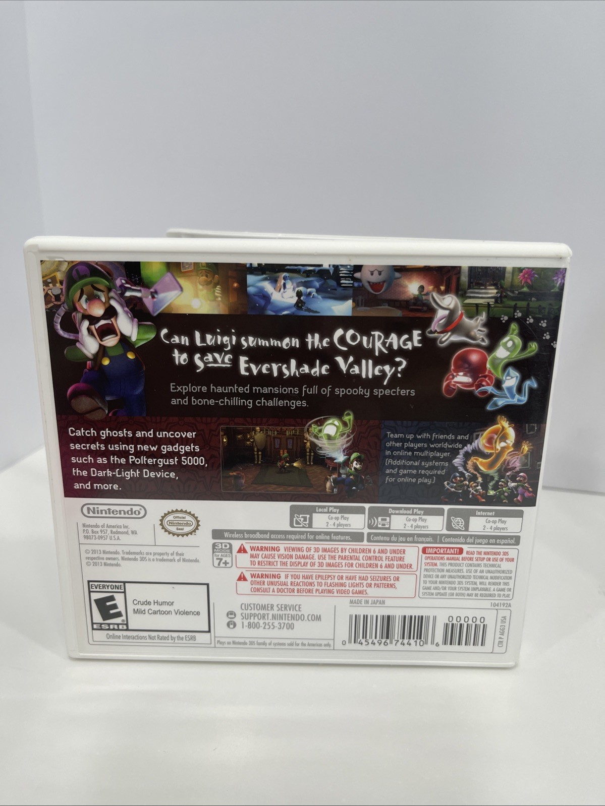 Luigi’s Mansion Dark Moon Nintendo 3DS Complete W/ Manual NEW (Other)