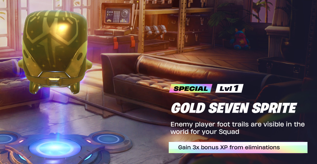 Gold Seven Sprite – Battle Royale Message First