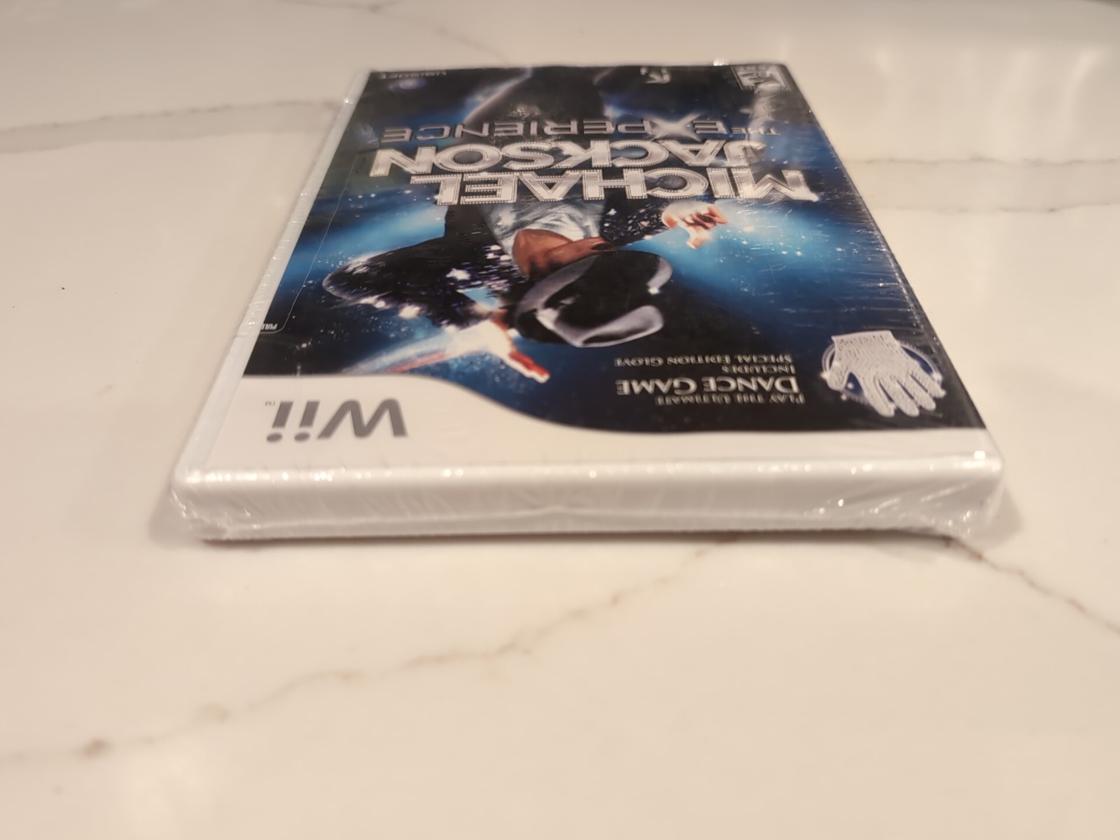Wii Michael Jackson The Experience Game Special Edition W/Glove Sealed “READ”