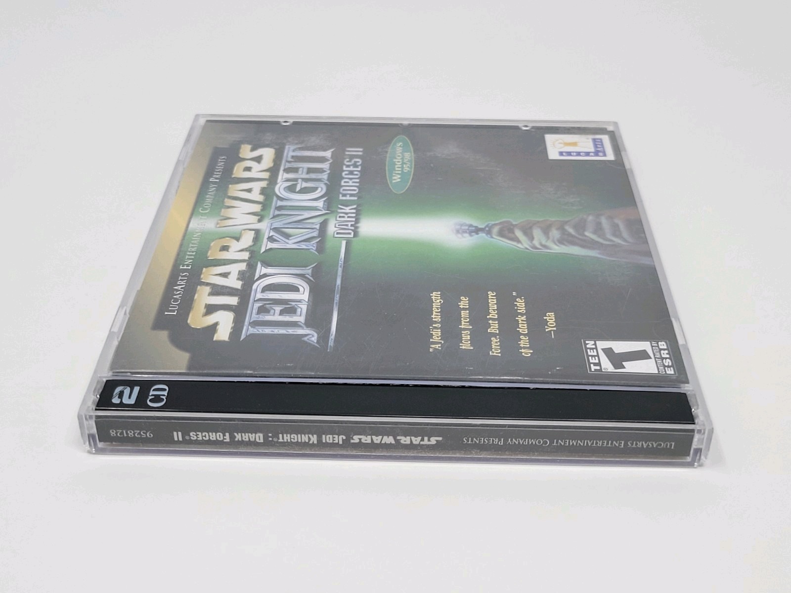 Star Wars Jedi Knight: Jedi Academy & Dark Forces 2 PC Computer Game Lot Tested