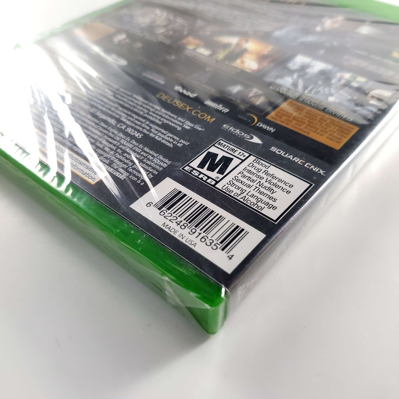(Sealed) Deus Ex Mankind Divided – Microsoft Xbox One 1Y Guarantee