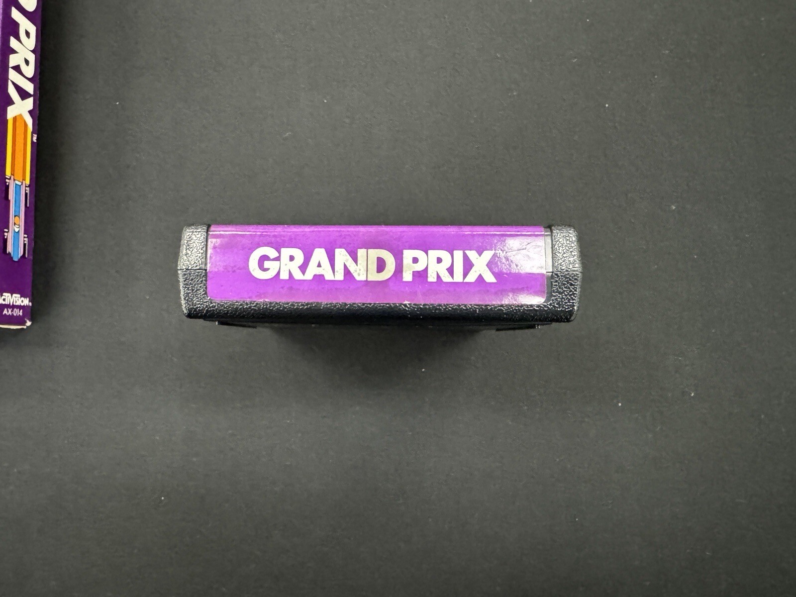 Grand Prix (Atari 2600, 1982) With Box, No Manual, Has Warranty Card