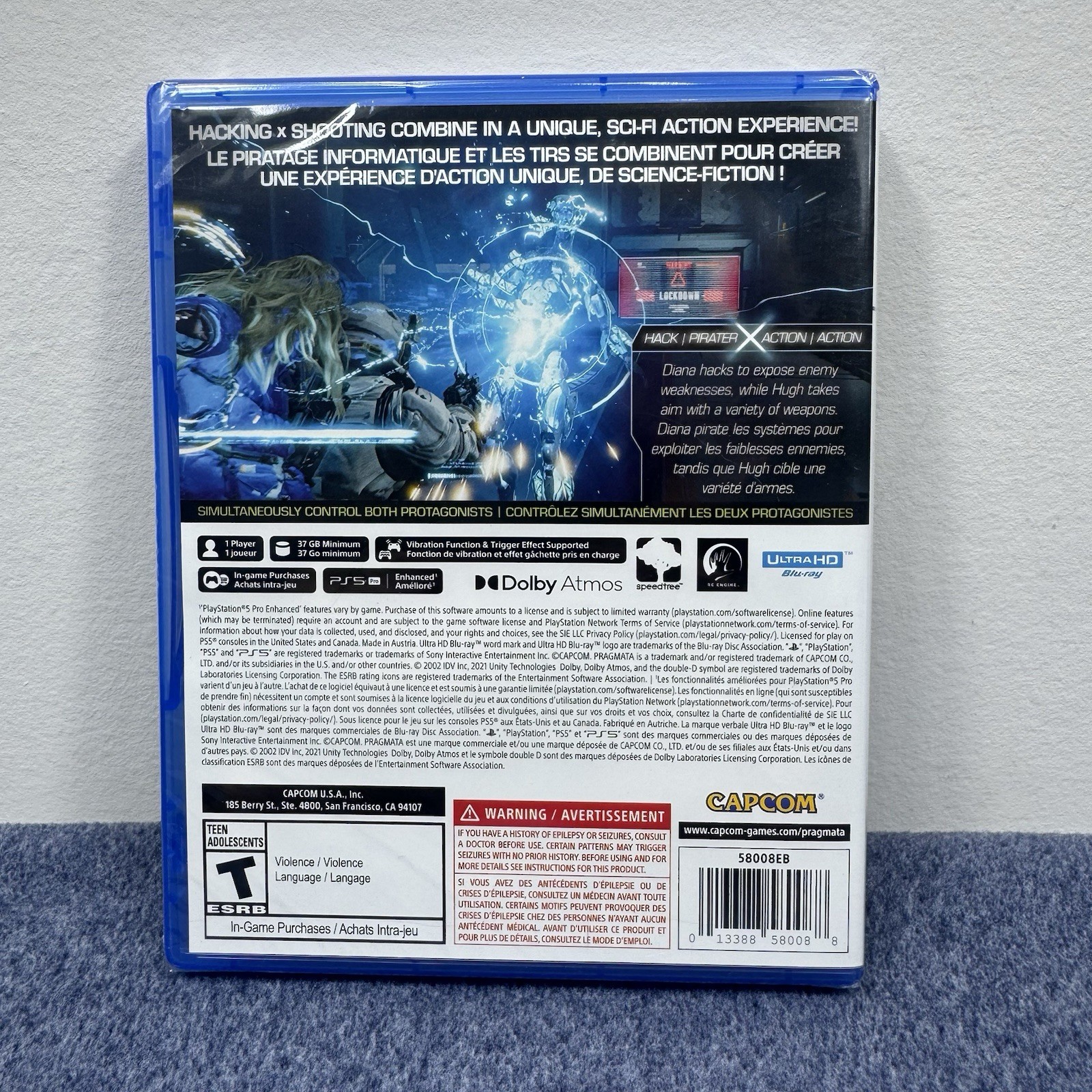 PRAGMATA PlayStation 5 Brand New Sealed Video Game Action Adventure Shooter Ps5