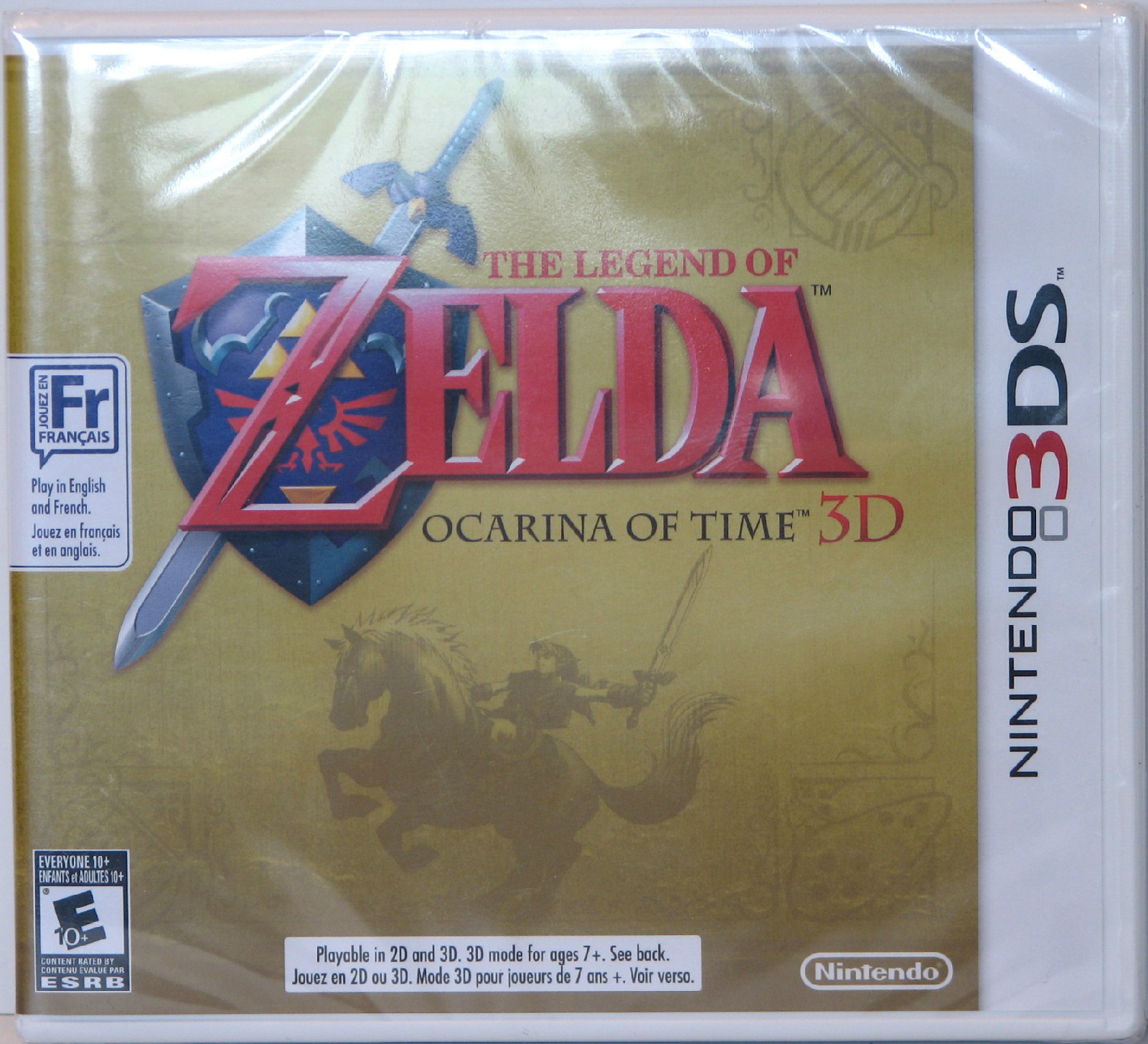Legend of Zelda: Ocarina of Time 3D Brand New and Factory Sealed NOT SELECT