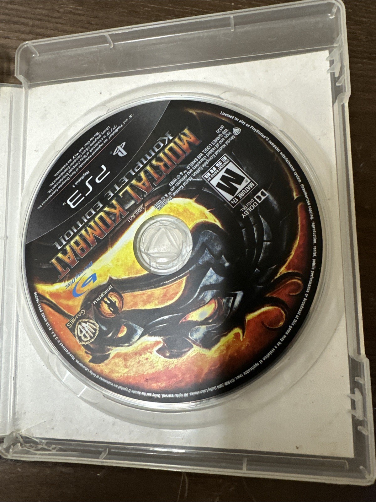 Mortal Kombat Komplete Edition Fighting Arcade PS3 PlayStation 3