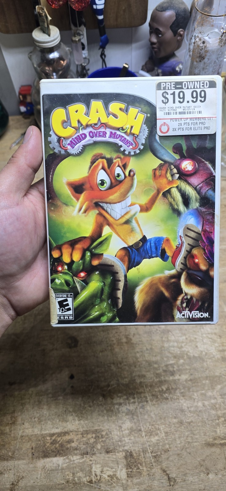 Crash: Mind Over Mutant (Nintendo Wii, 2008)