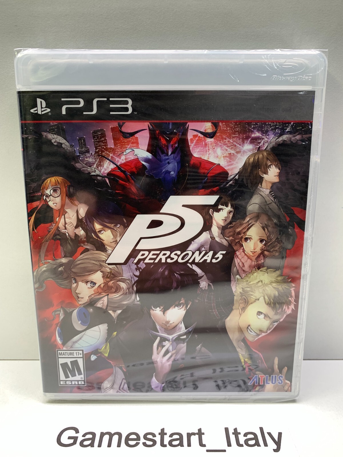 PERSONA 5 – SONY PS3 – NEW SEALED NTSC-USA VERSION NEW SEALED REGION FREE