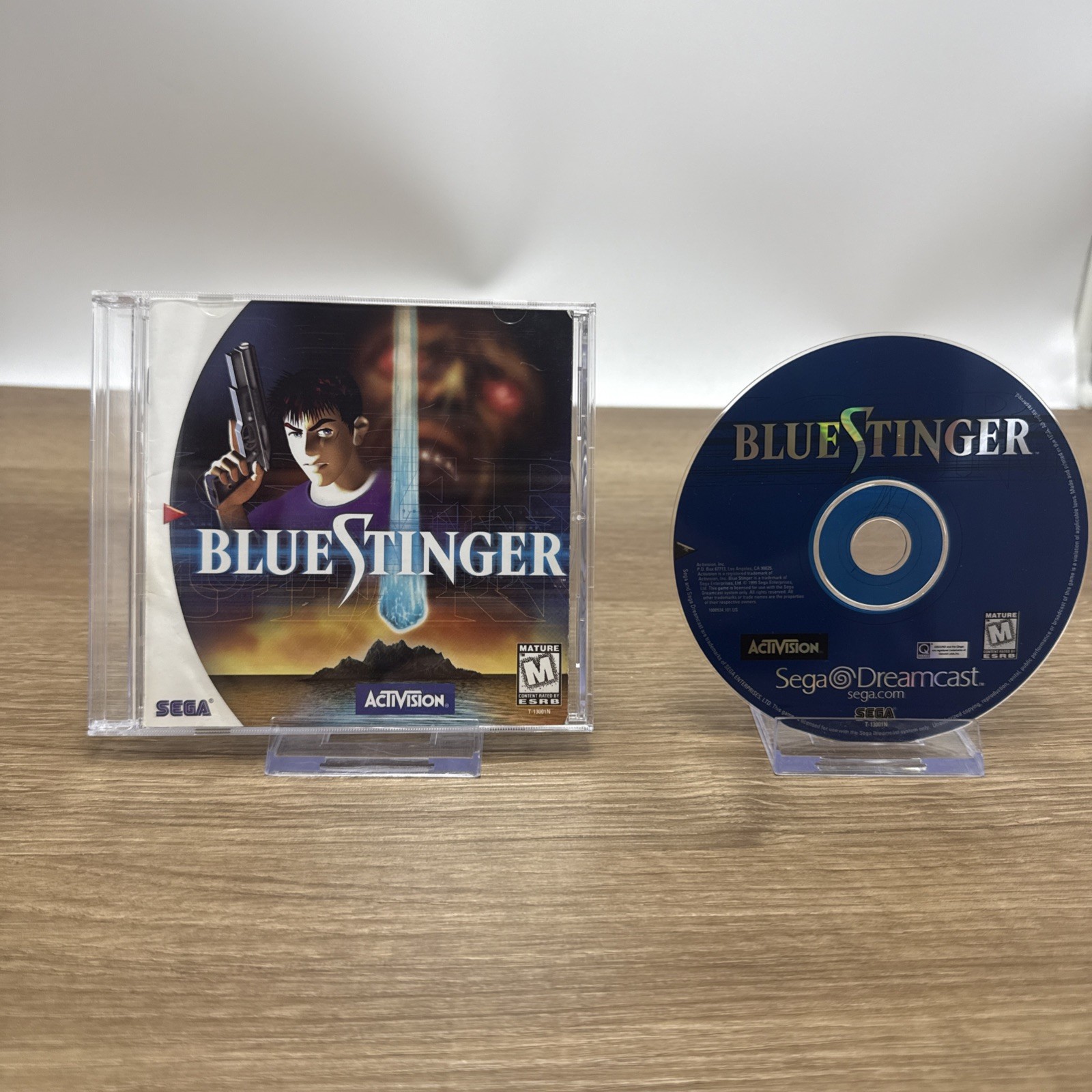 Blue Stinger (Sega Dreamcast, 1999) Game + Manual – READ