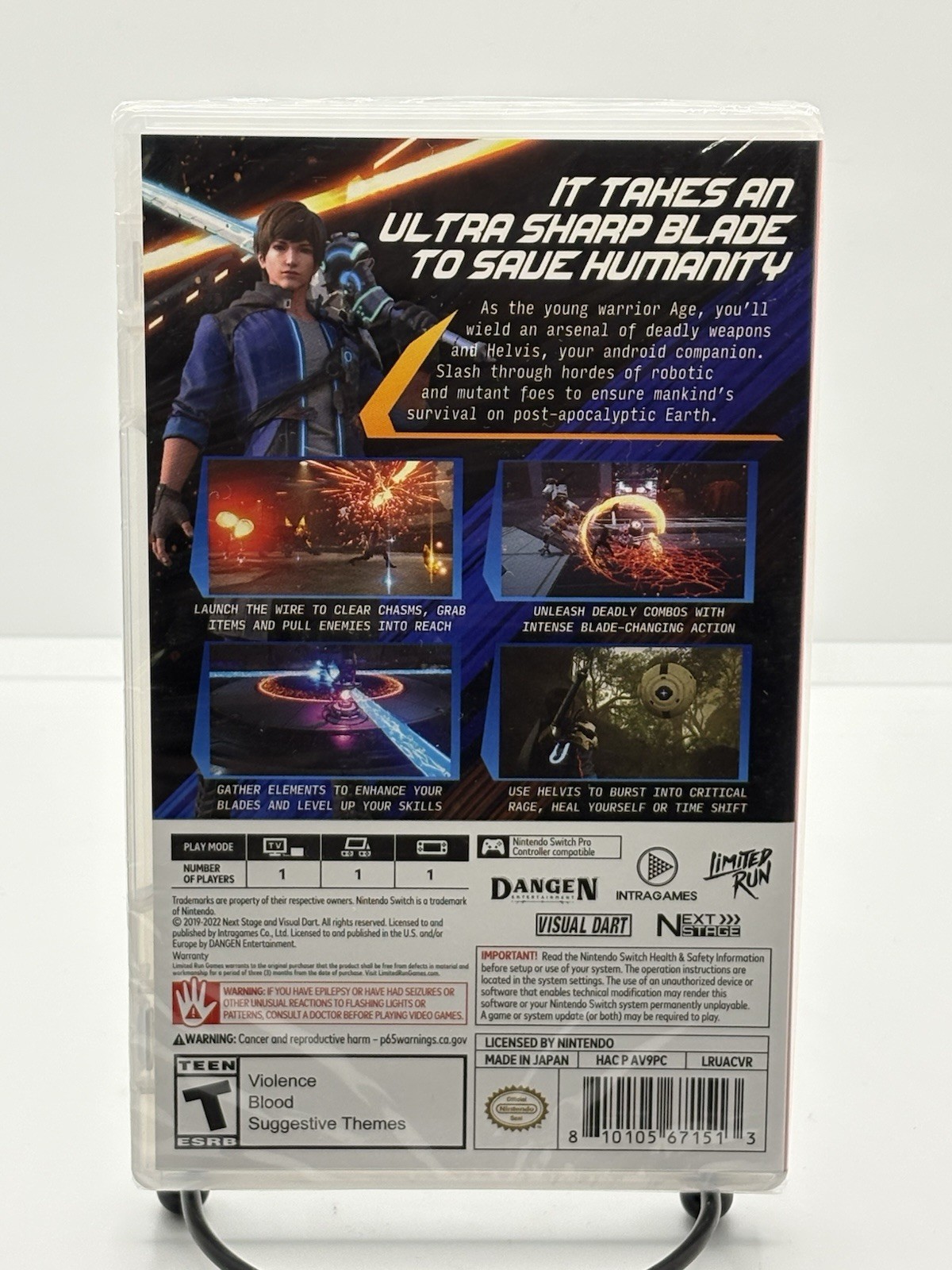 Ultra Age (Nintendo Switch, Limited Run Games) Factory Sealed & Fast Shipping 🔥
