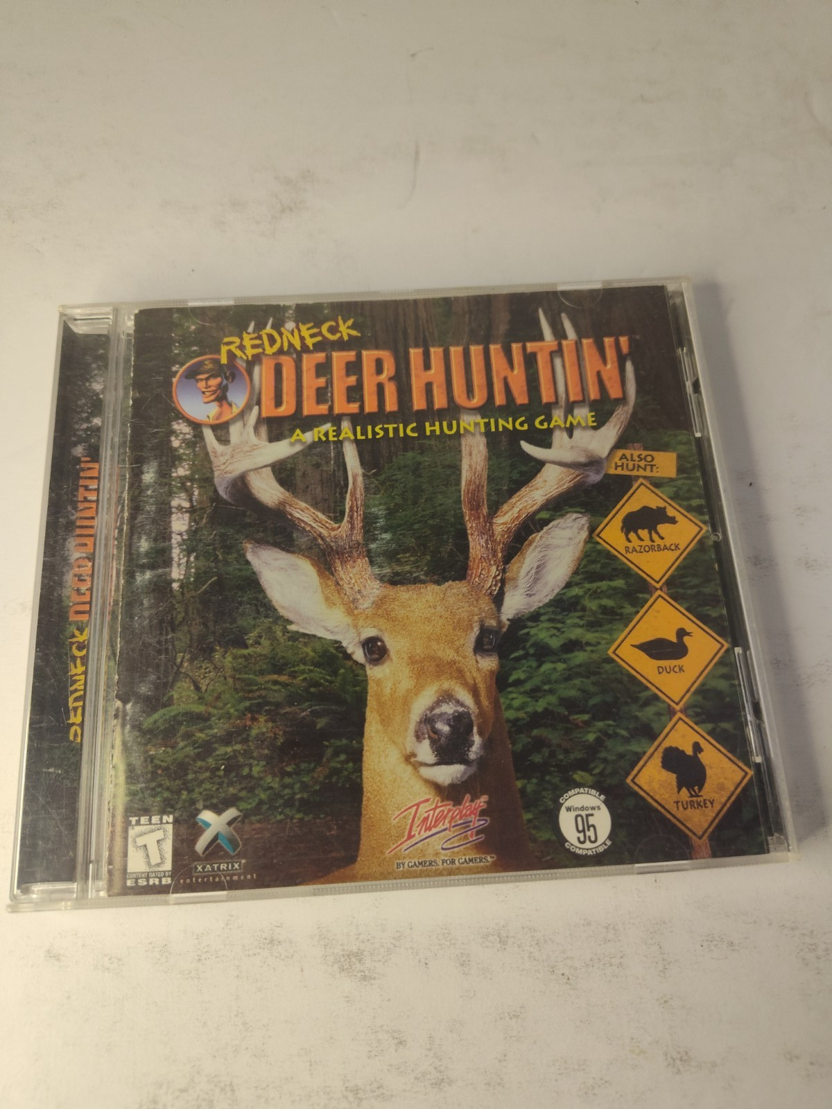 Redneck Deer Huntin’ A Realistic Hunting Game CD-ROM 1998 PC Game Xatrix Rated T