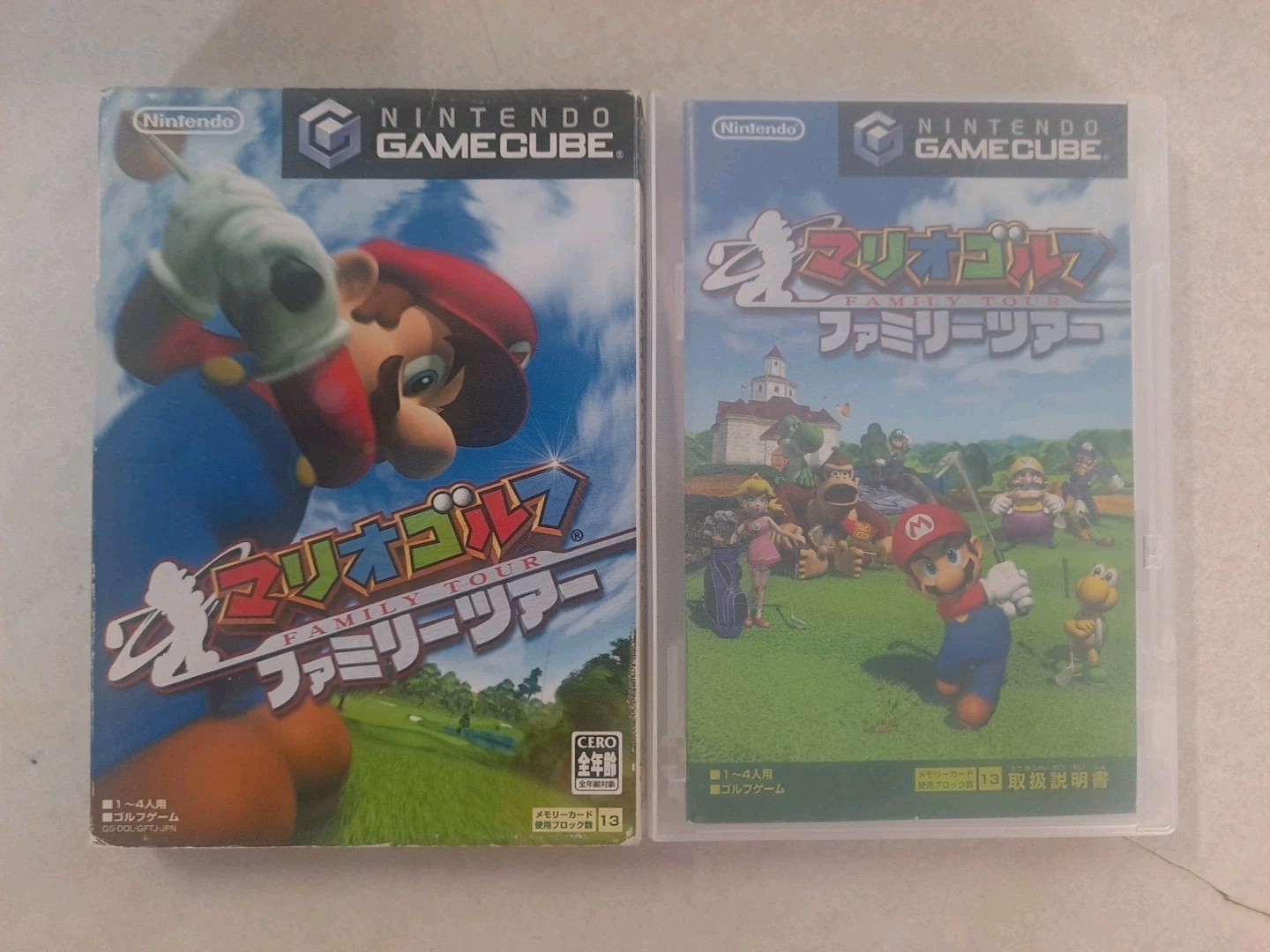 Mario Golf Family Tour (Nintendo GameCube) Japan Import US Seller