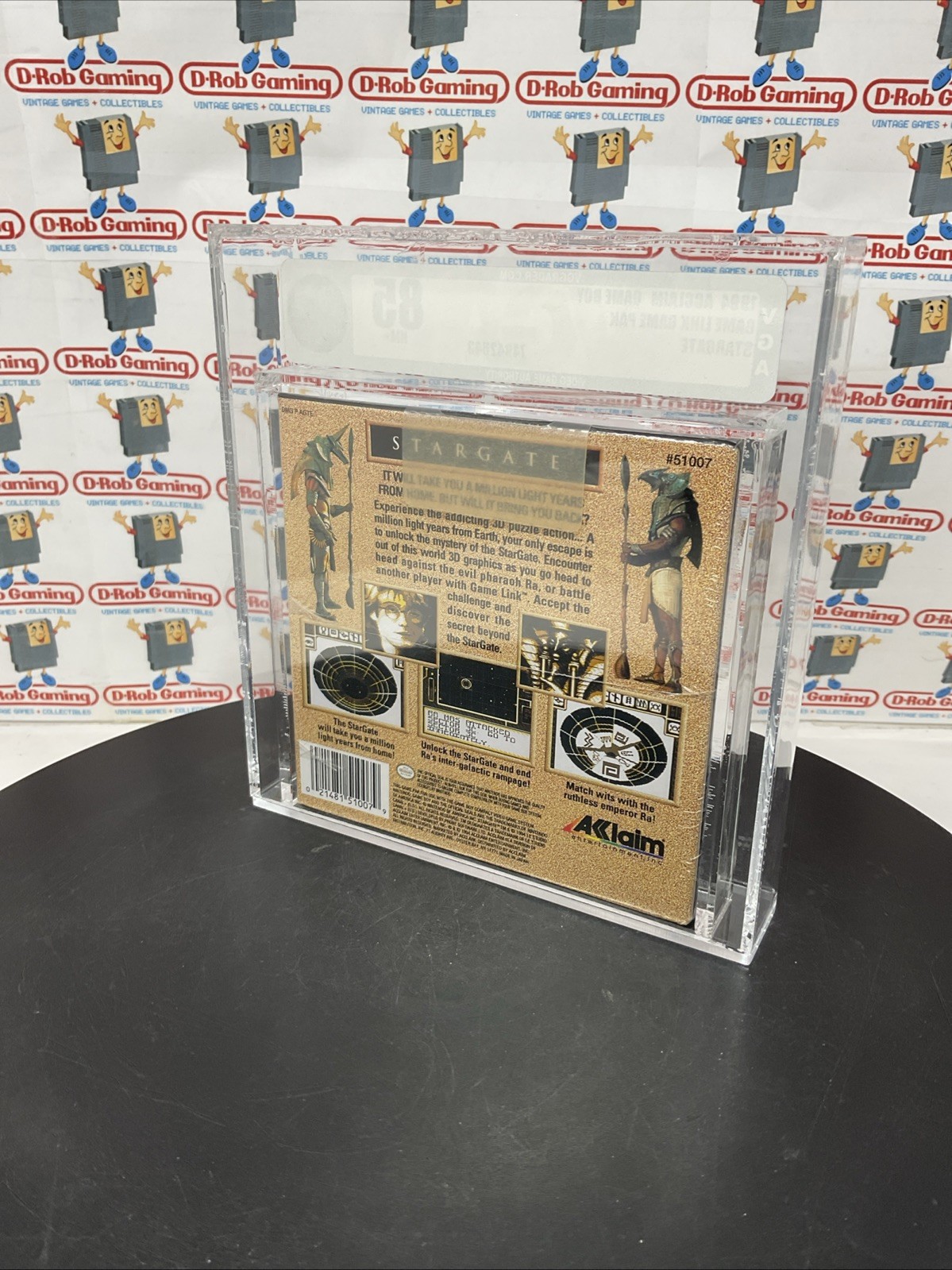 Stargate the video Game Nintendo Gameboy NES SNES New Sealed VGA WATA CGC PSA