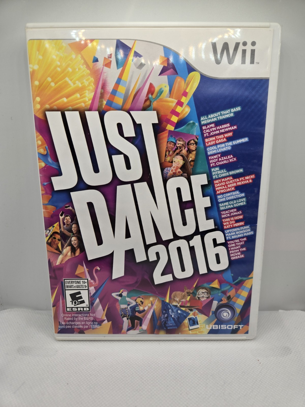 Just Dance 2016 Nintendo Wii Music & Dance Multiplayer Tested-Working CIB