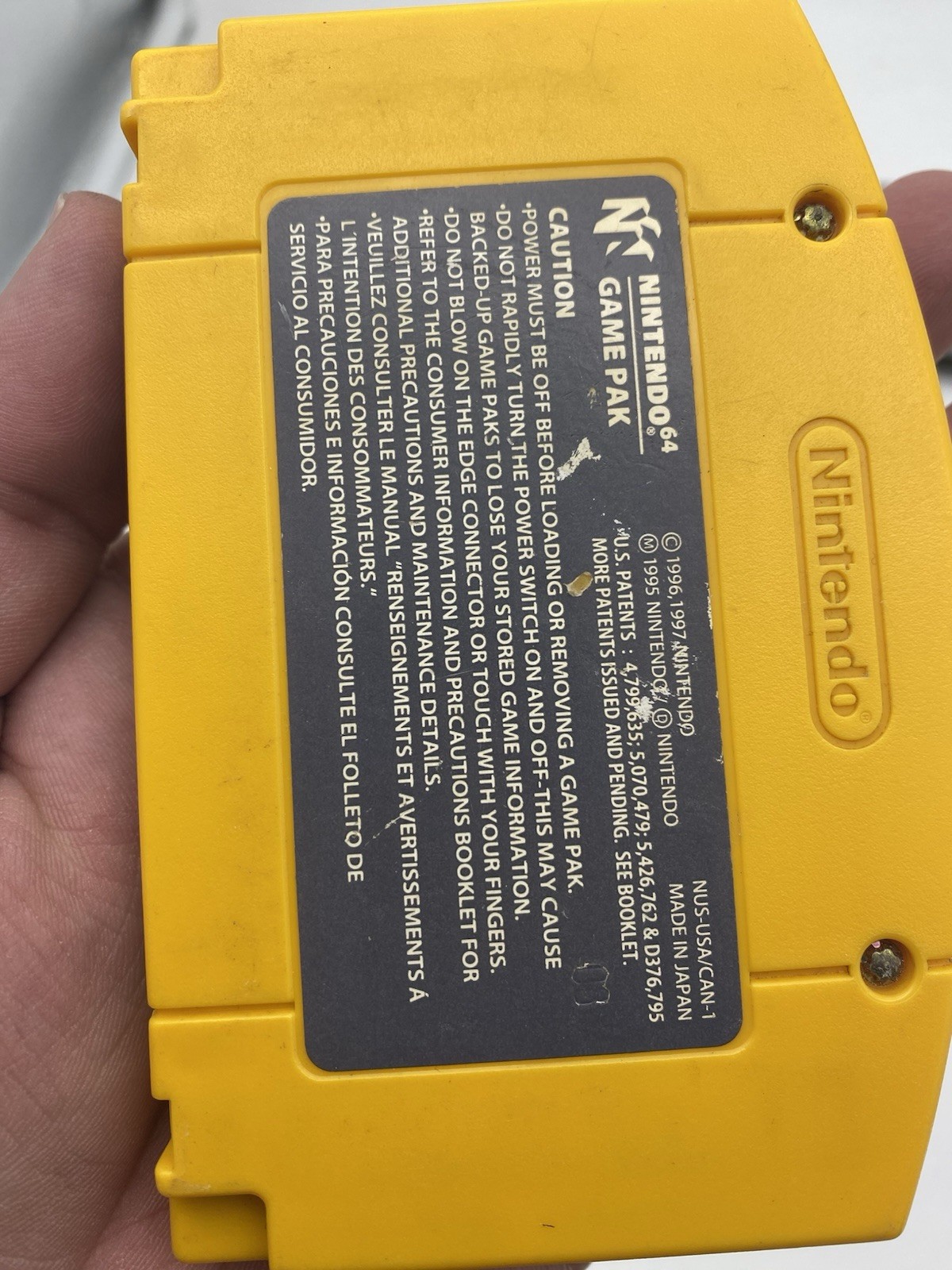 Nintendo 64 Donkey Kong 64,Cruising World, NBA Court side 2, un-tested, N64