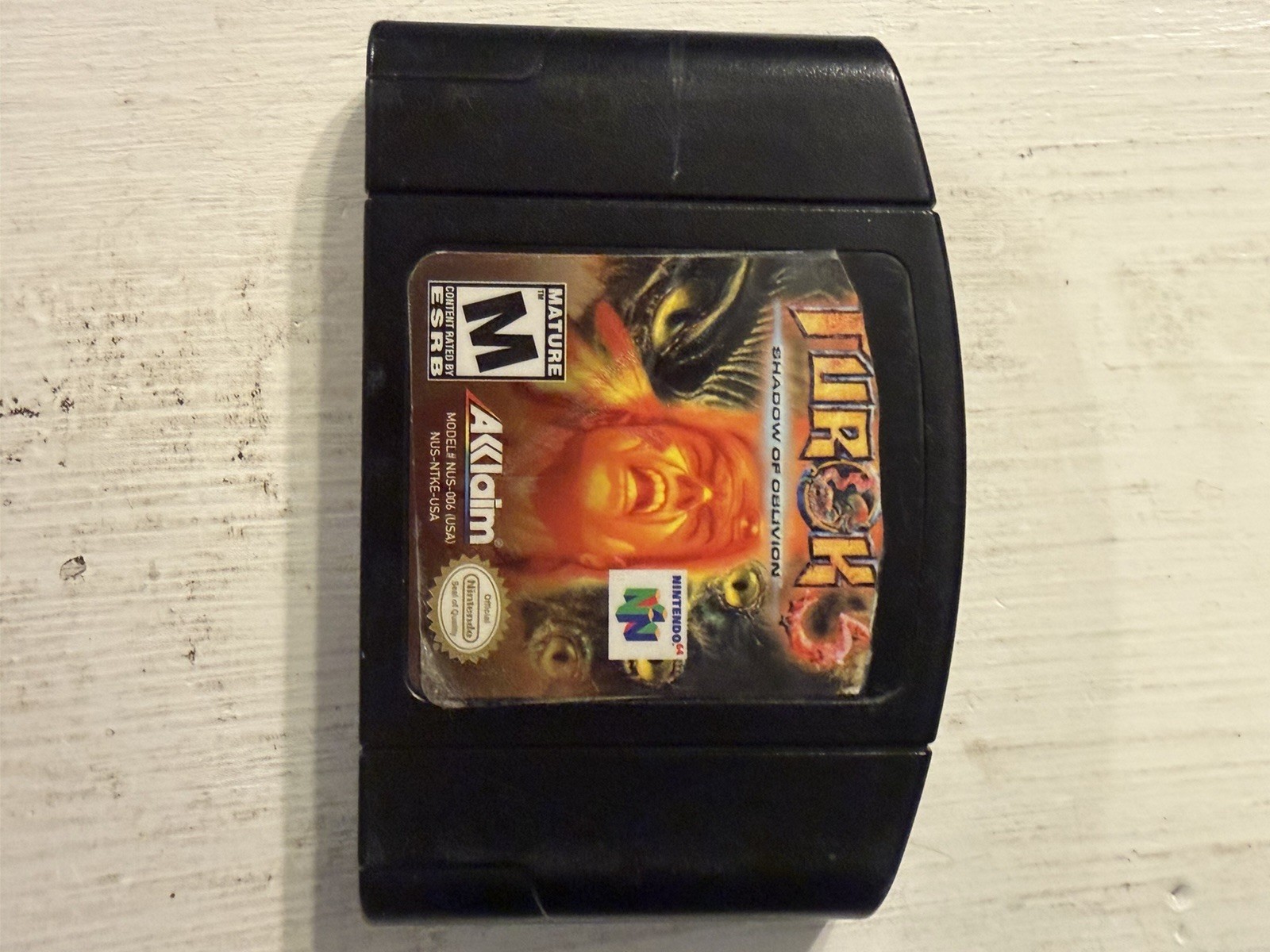 Turok 3: Shadow of Oblivion, N64 Nintendo 64, Authentic OEM