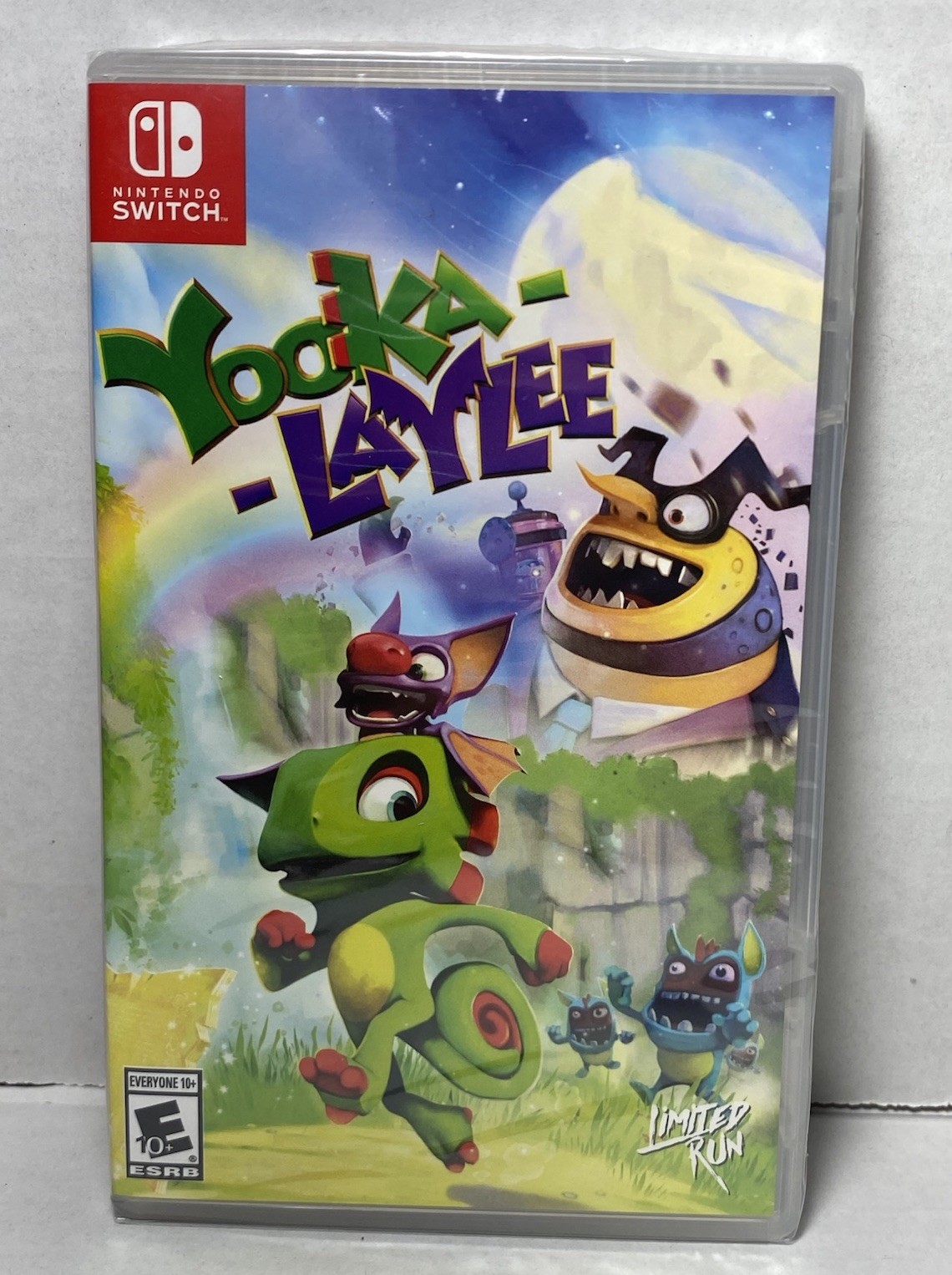 Yooka Laylee Nintendo Switch Limited Run Games ESRB Brand New Sealed