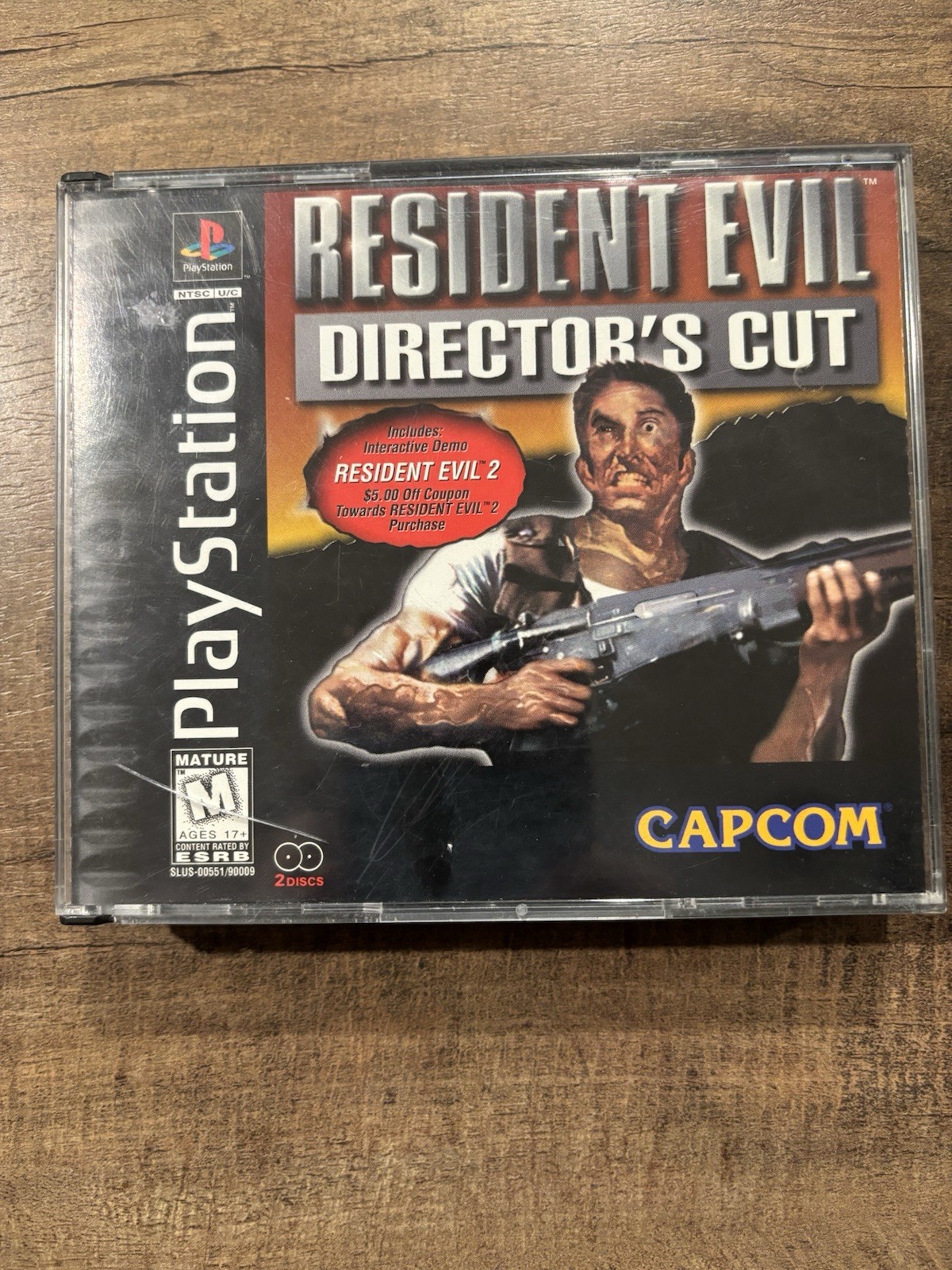 Resident Evil Director’s Cut PS1 PlayStation 1 Complete CIB Tested Working