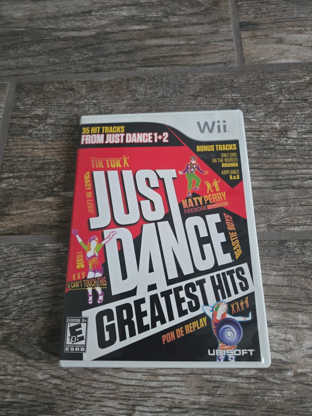 Just Dance Greatest Hits Wii Video Game + Manual, 35 Hit Tracks, Dance Party Fun