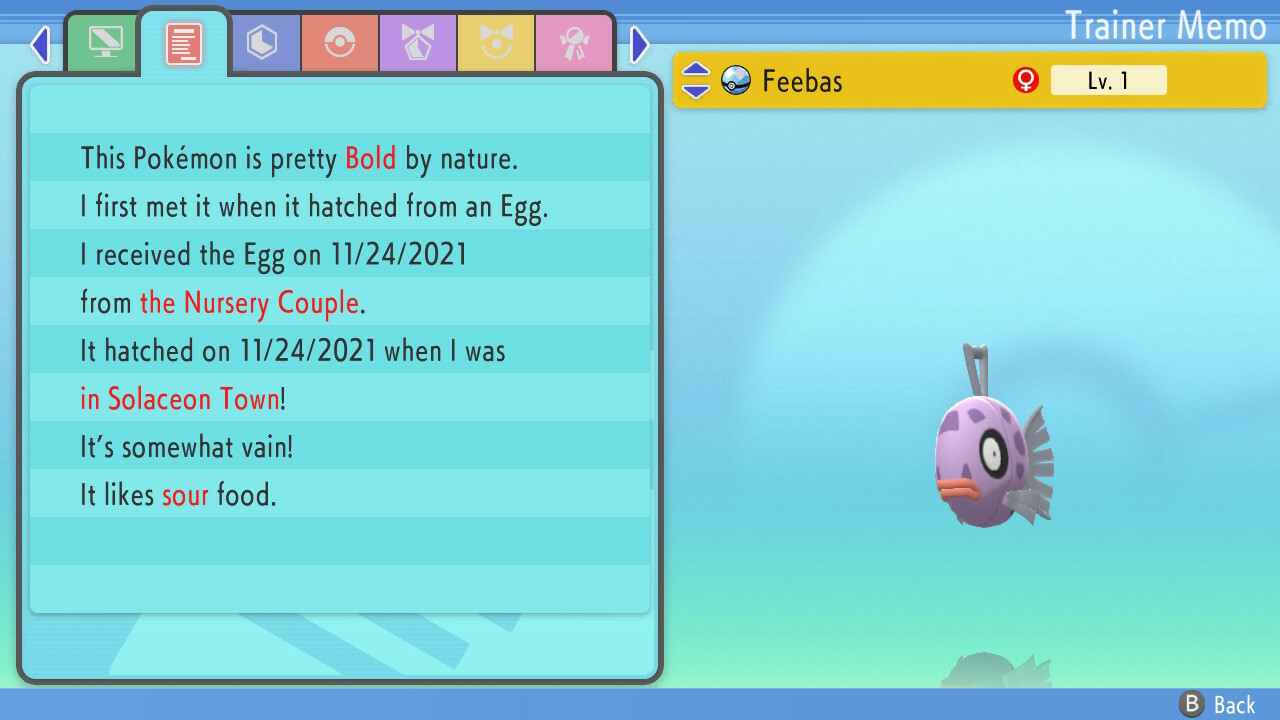 💎Shiny Non-shiny Feebas Milotic 6IV💎Pokémon BD SP HOME (💯Legal)