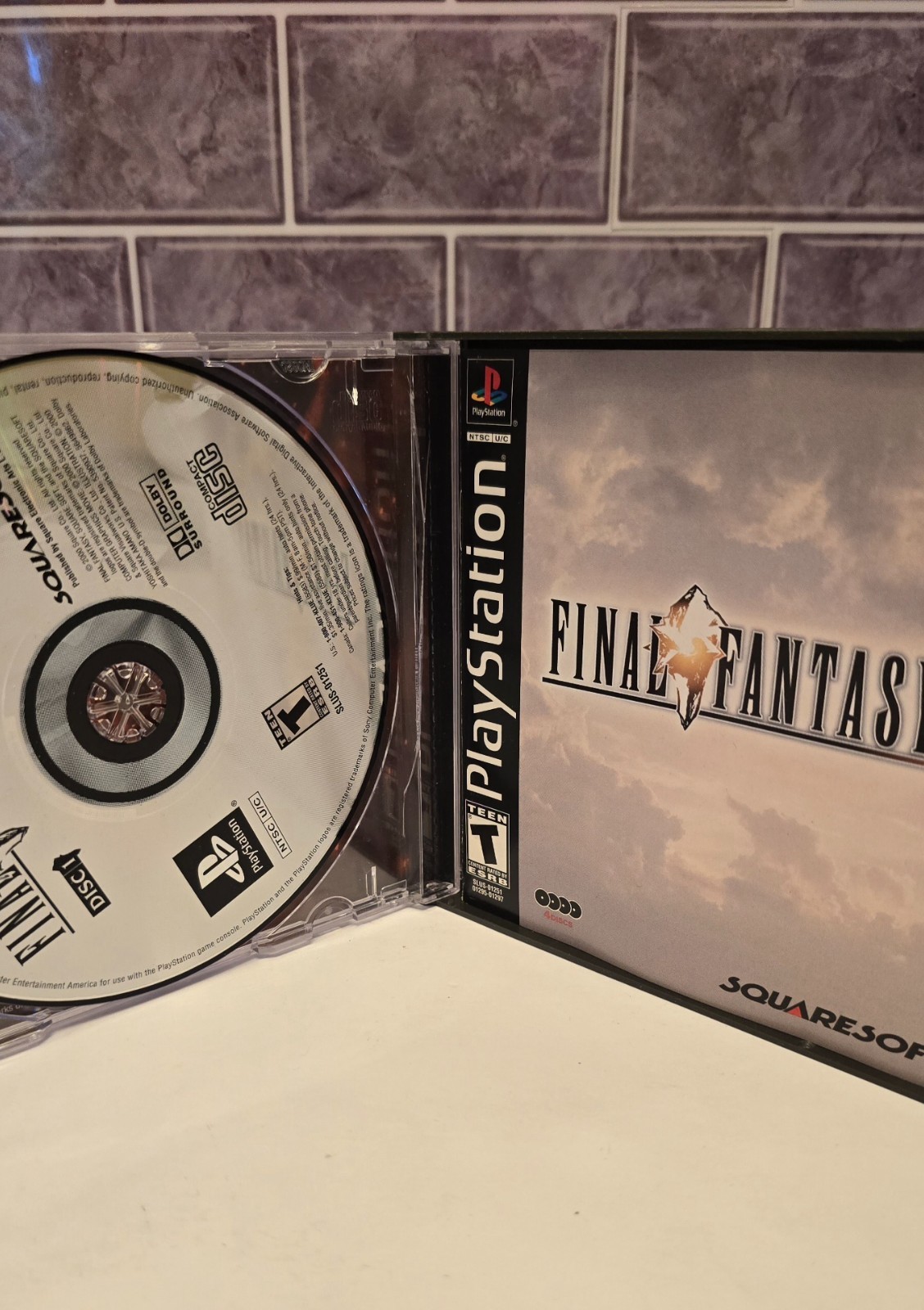 Sony PlayStation 1 Final Fantasy IX Authentic CIB Reg Card *Tested & Working*