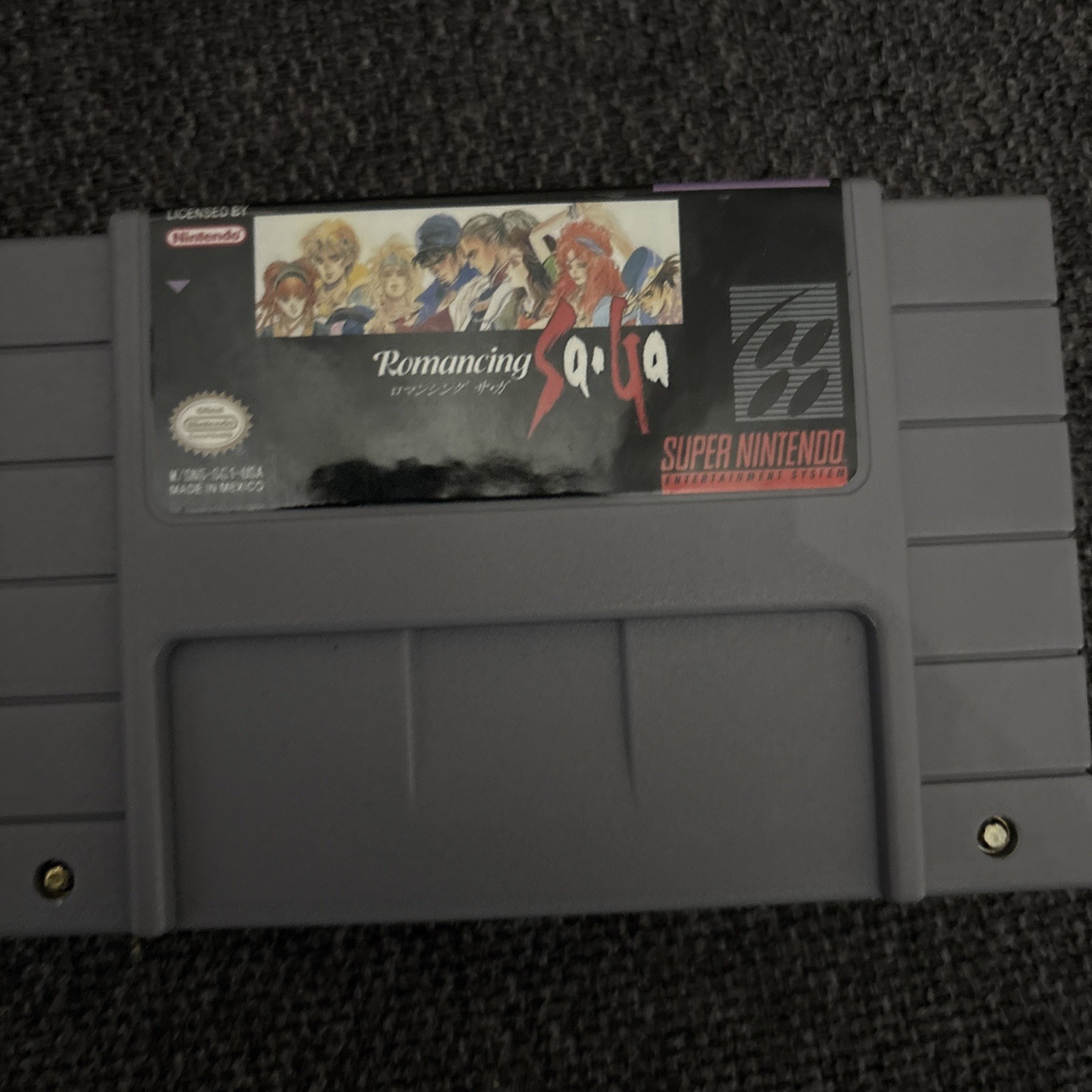 Romancing Saga SNES 16-Bit Game Cartridge USA English