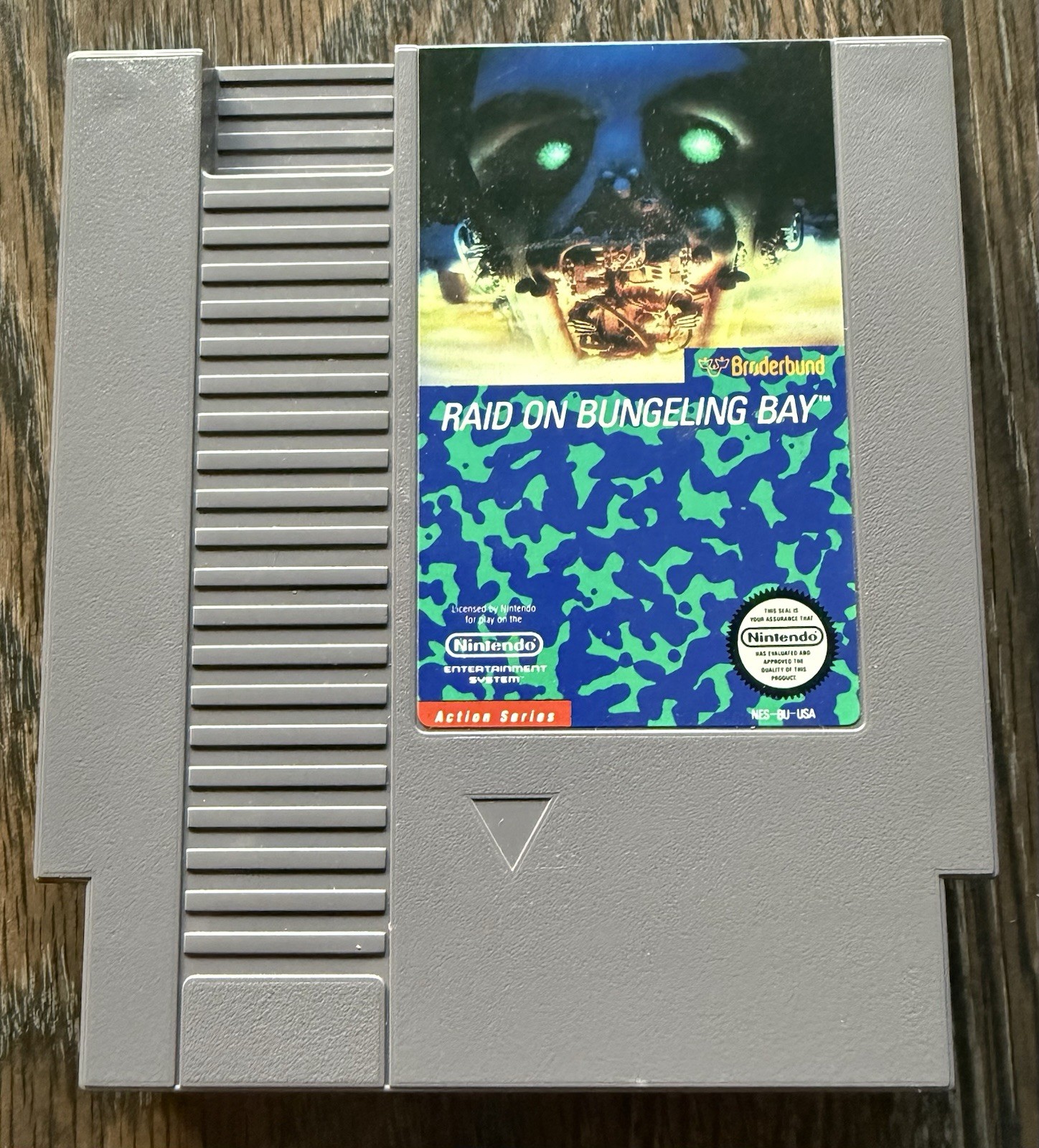 Raid on Bungeling Bay Complete CIB Hangtab FIRST PRINT Nintendo NES 1987 RARE🔥