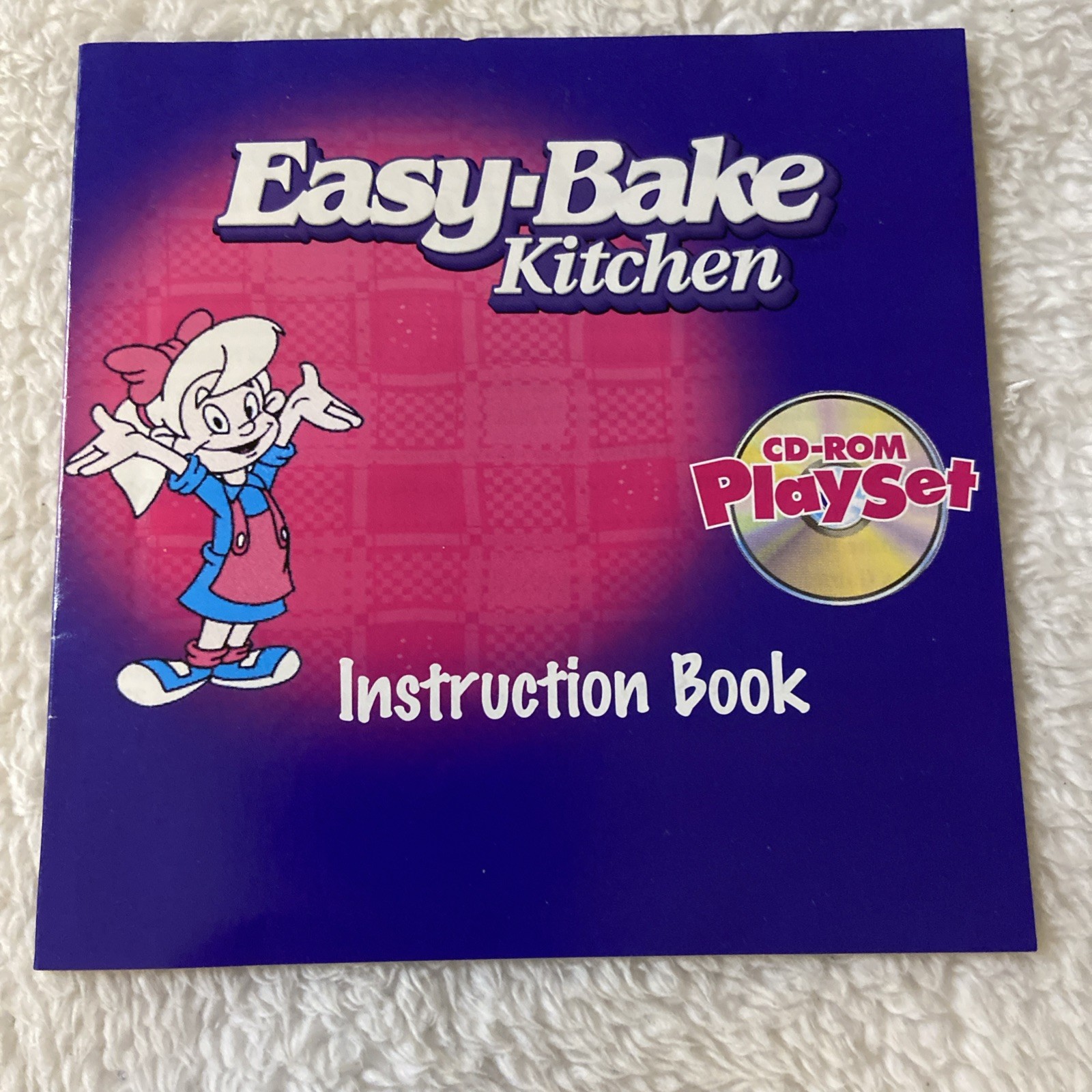 Easy Bake Kitchen Instruction Book 1999 Hasbro Windows 95/98 Vtg