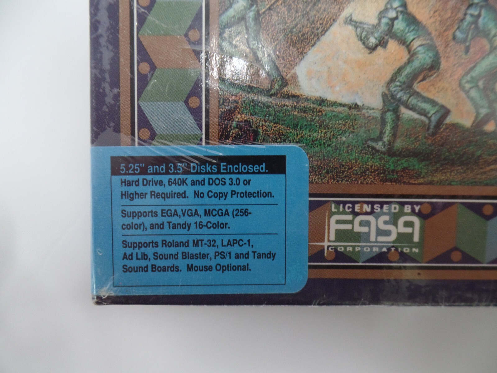 Battletech : The Crescent Hawks’ Revenge | FASA DOS Big Box NIB NOS Mint Sealed