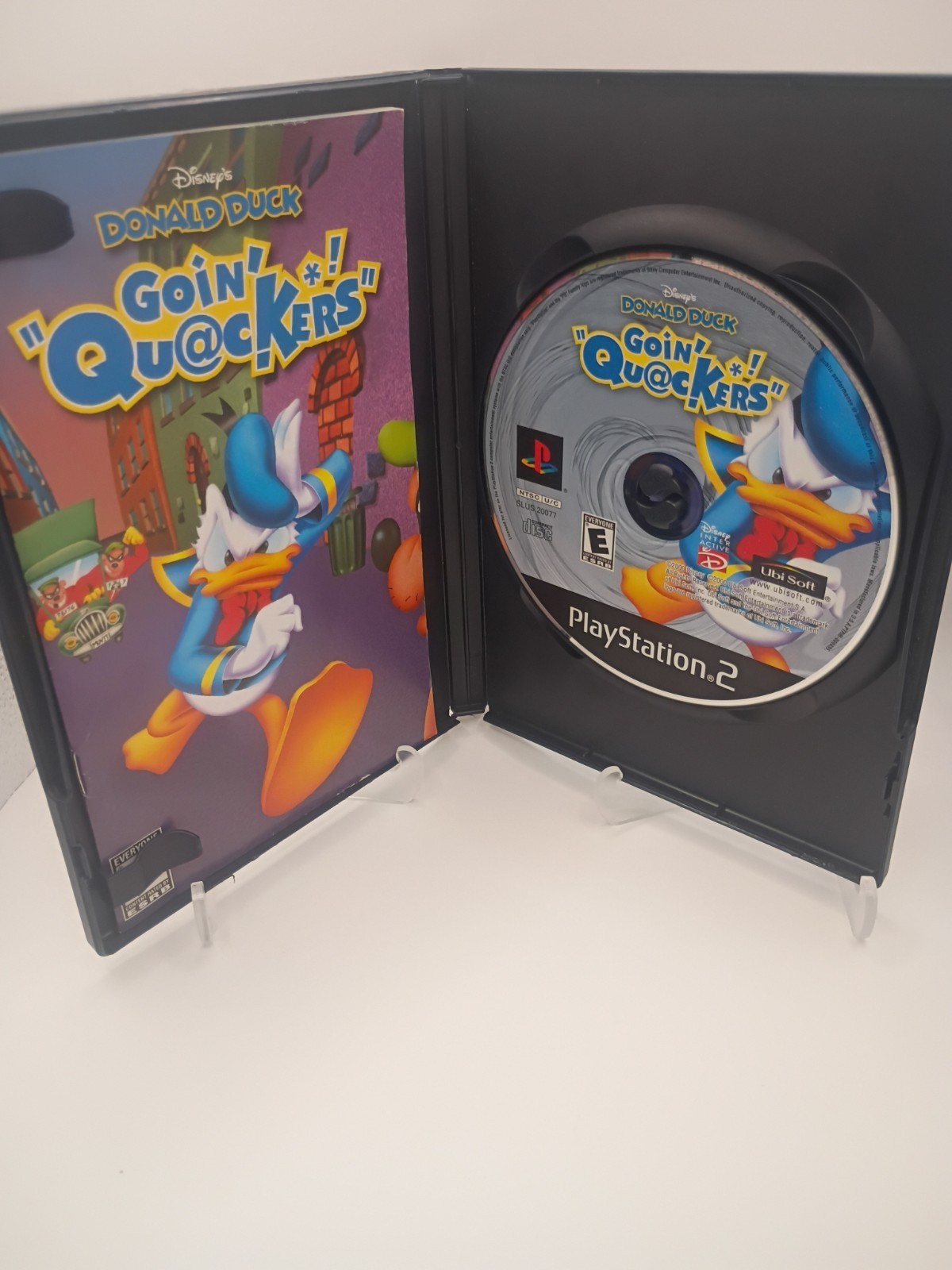 Disney’s Donald Duck: Goin’ Quackers Play Station 2 Complete In Box Tested