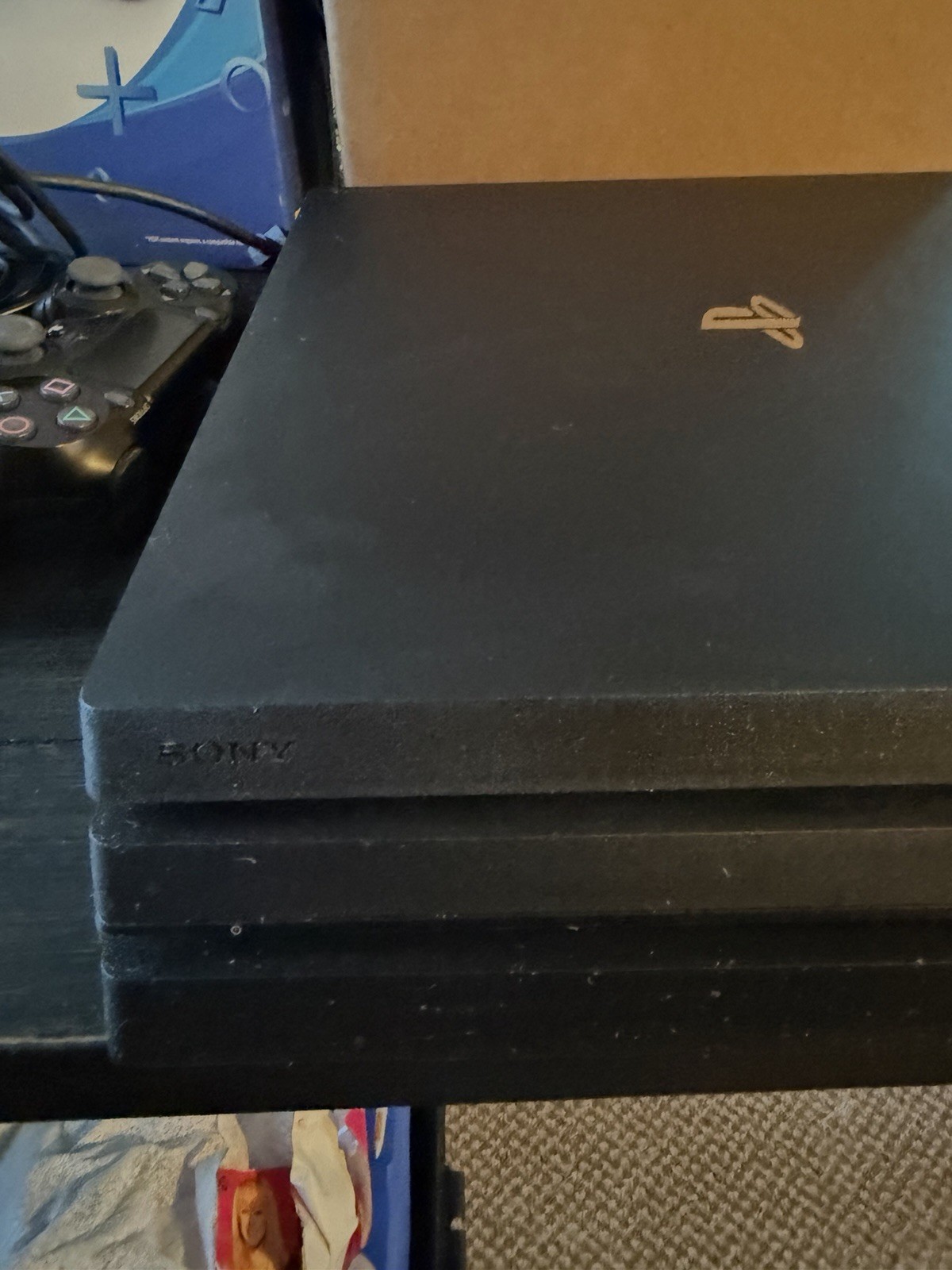 Sony PS4 Pro 1TB Console Bundle w/ Controller & 5 Games Tested Working