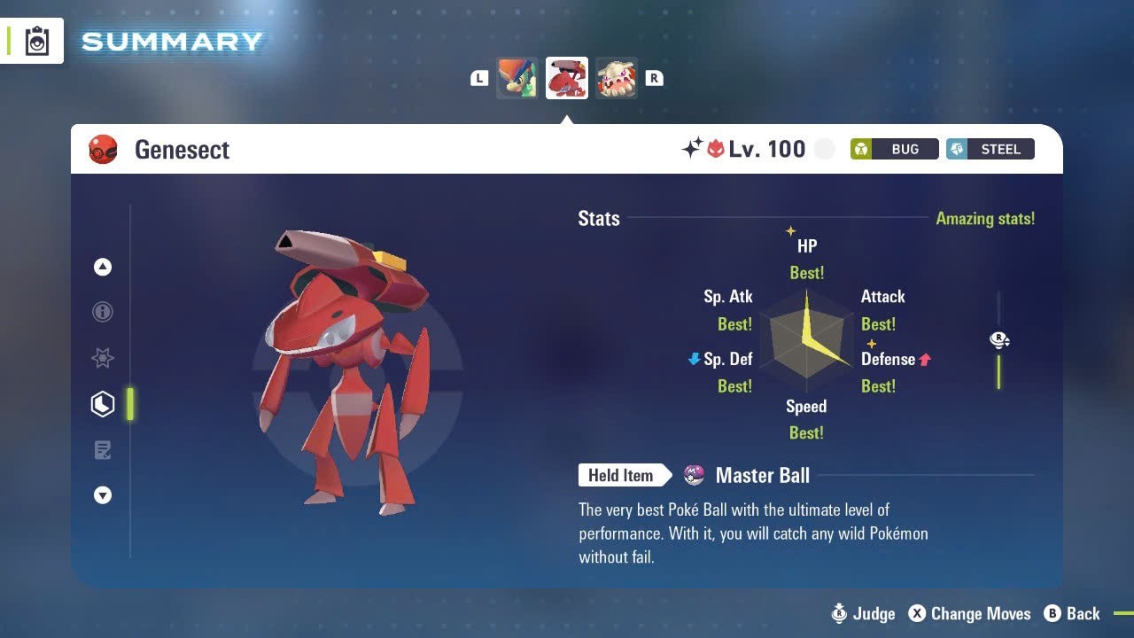 ✨SHINY ALPHA GENESECT EVENT✨MAX 6IV EV⭐POKEMON LEGENDS ZA