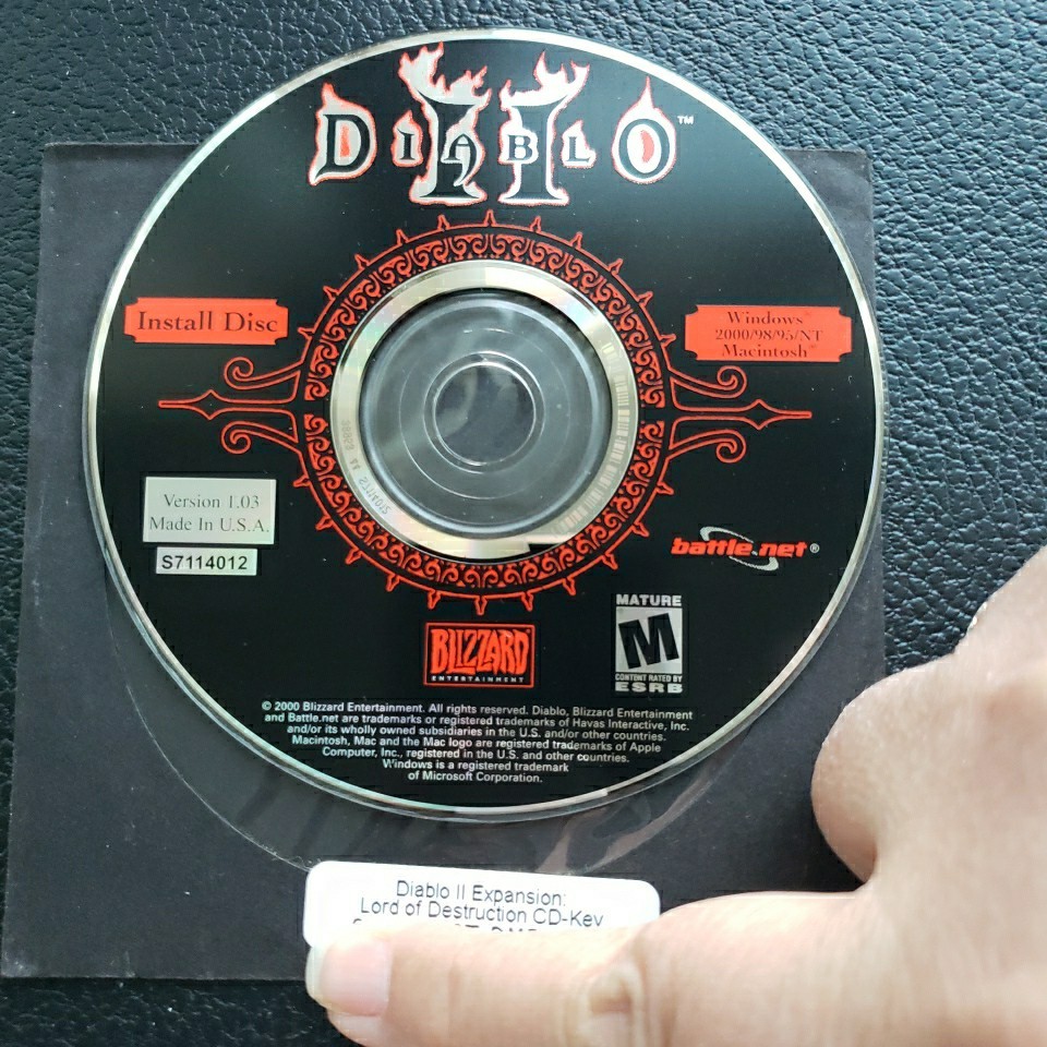 Diablo II Expansion Set: Lord of Destruction WITH KEY – PC Game Windows MAC