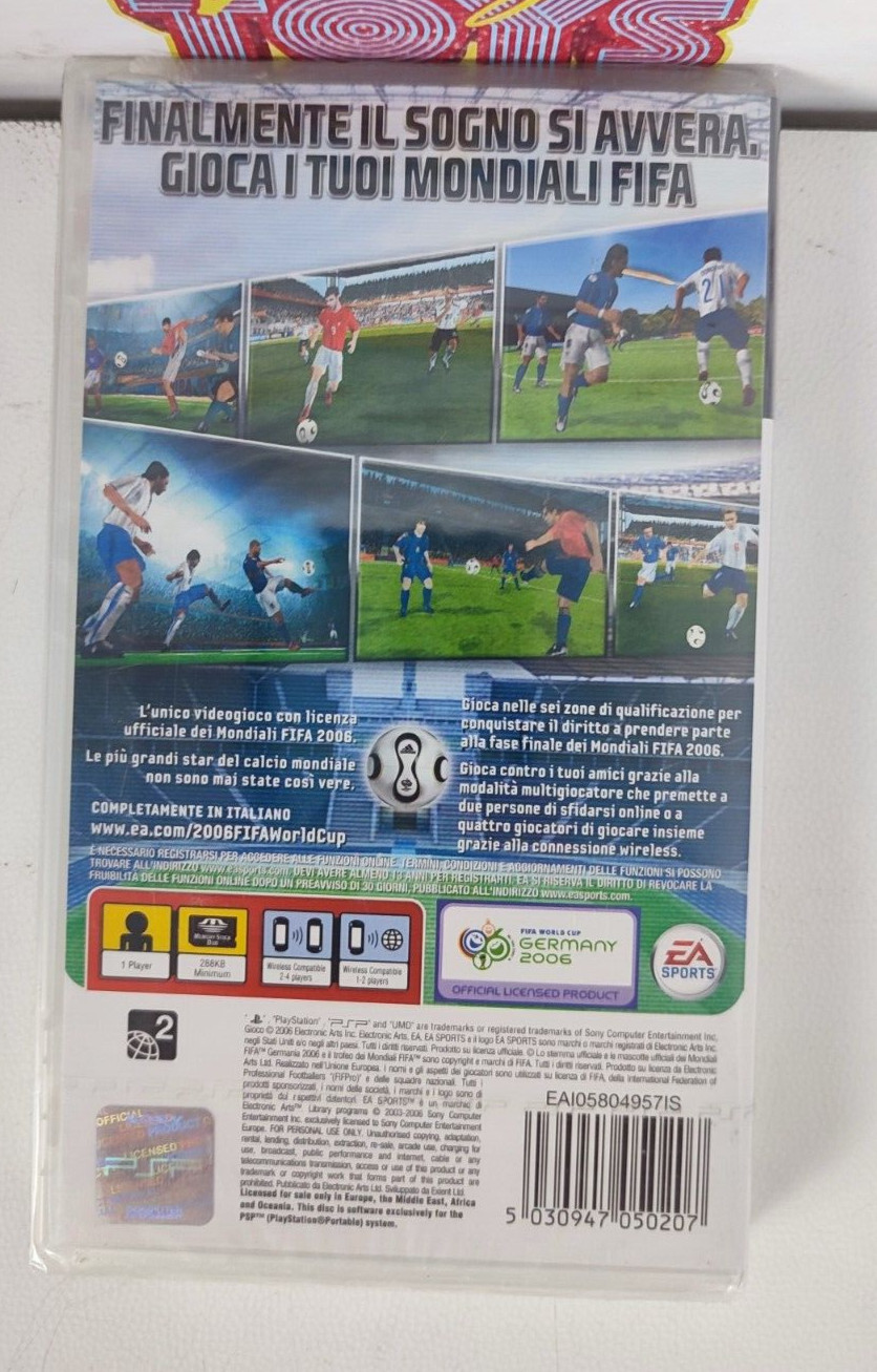 FIFA WORLD CUP GERMANY 2006 Soccer EA SPORTS PSP PEGI 3+ SONY PLAYSTATION PAL