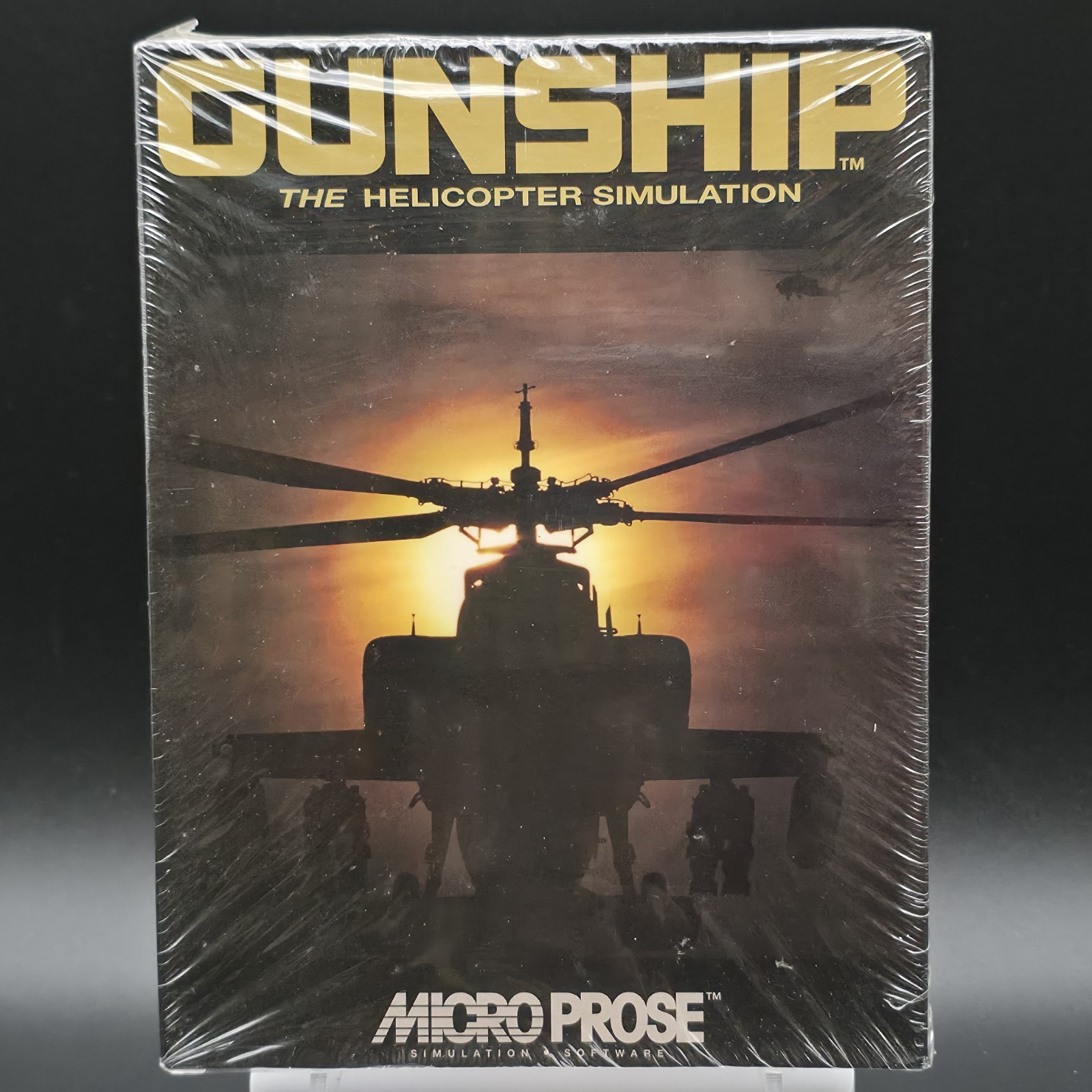 Gunship: The Helicopter Simulation, 1993, Big Box, New & Sealed