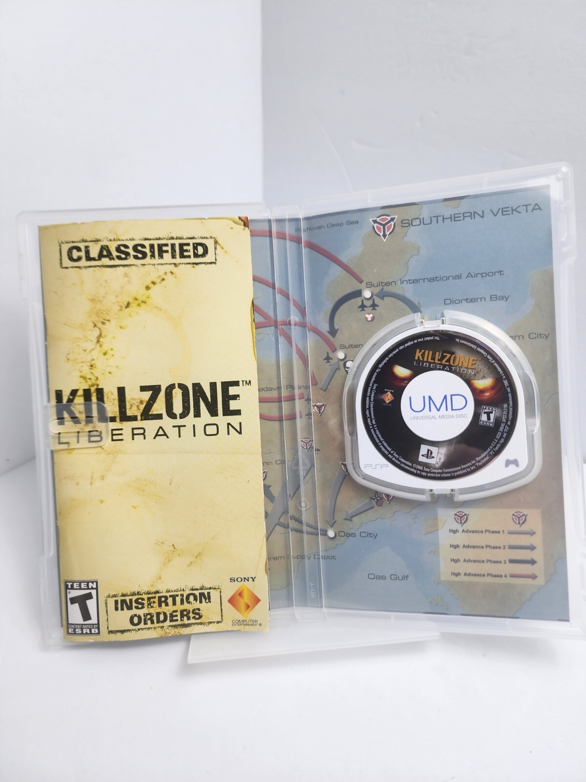 Killzone Liberation Sony PSP Complete in Box Tested Single Player