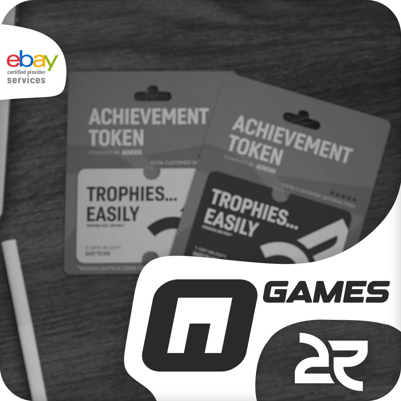 🏆 XBOX ACHIEVEMENTS 🏆 100% COMPLETION UNLOCK TOKEN GAMERSCORE ❖ Q GAMES ❖