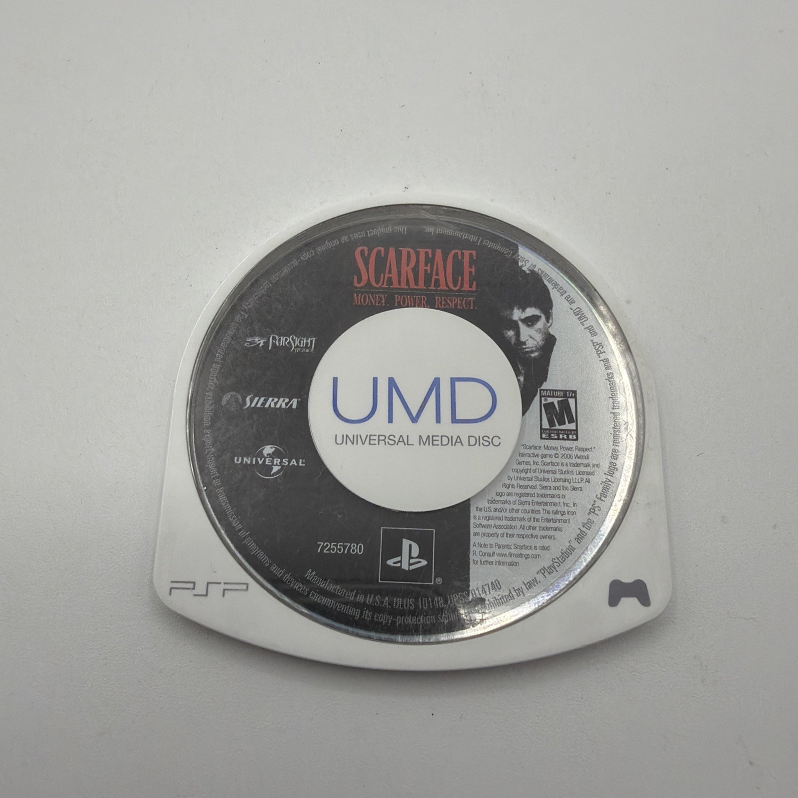Scarface Money Power Respect Sony PSP UMD Game Disc Only