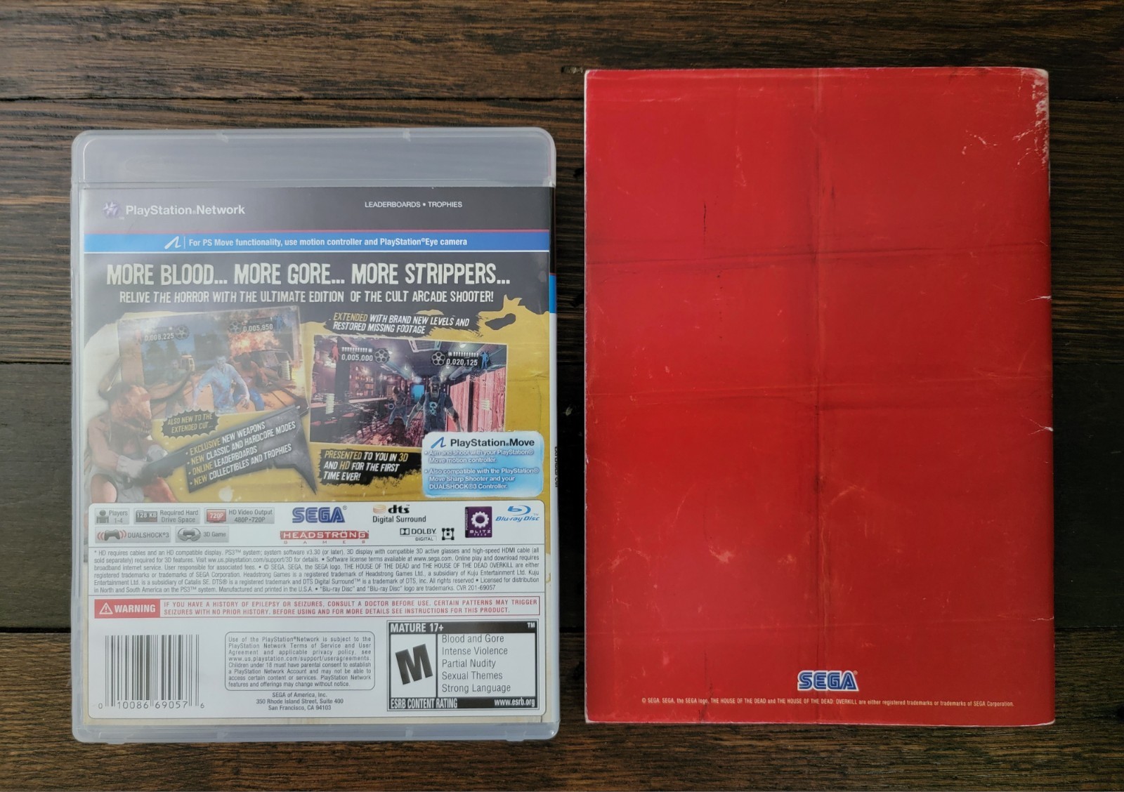 The House of the Dead Collection [Sega PC/ Dreamcast, Xbox, Wii, PS3/ 4] (CIB)