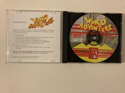 Dano’s Big Adventure Game – Makes Reading Fun – Ages 7-12 – (1995, PC)