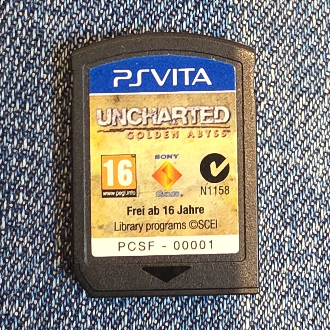 Sony Uncharted: Golden Abyss PS Vita Cartridge PAL PEGI 16 (Uncharted Series)