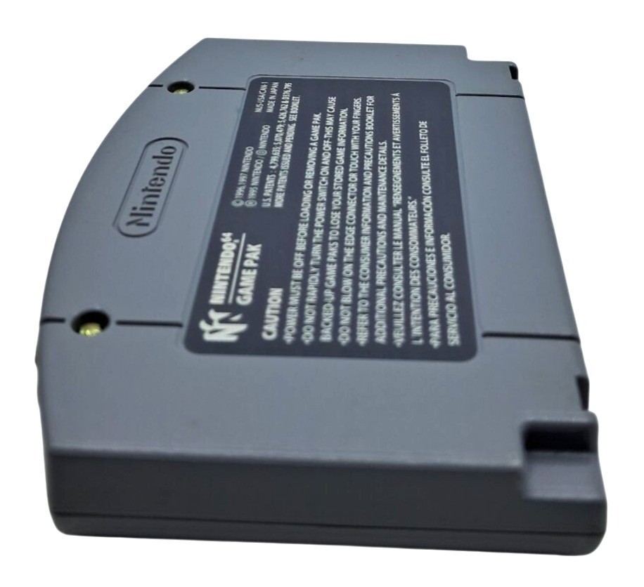 Rareware Jet Force Gemini Nintendo 64 N64 Grey Action Shooter Game Cartridge