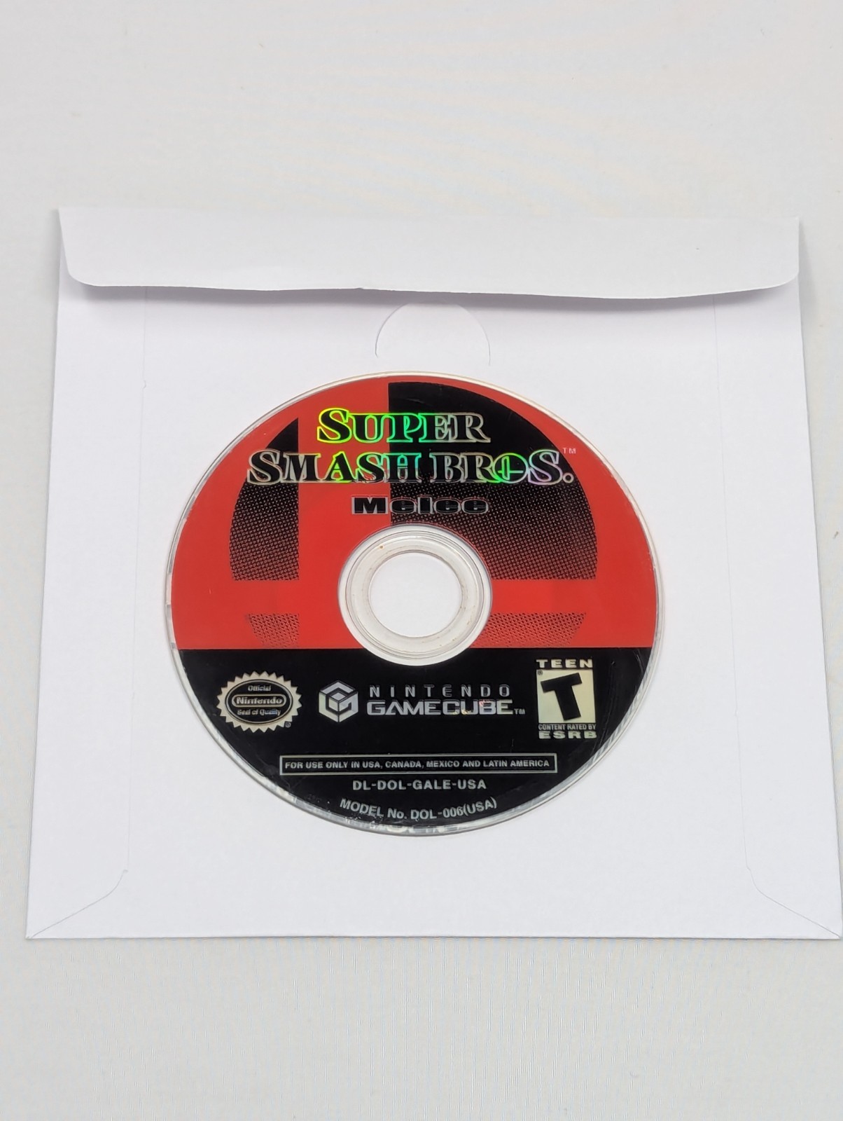 Resurfaced – Super Smash Bros Melee Nintendo GameCube – Disc Only Tested