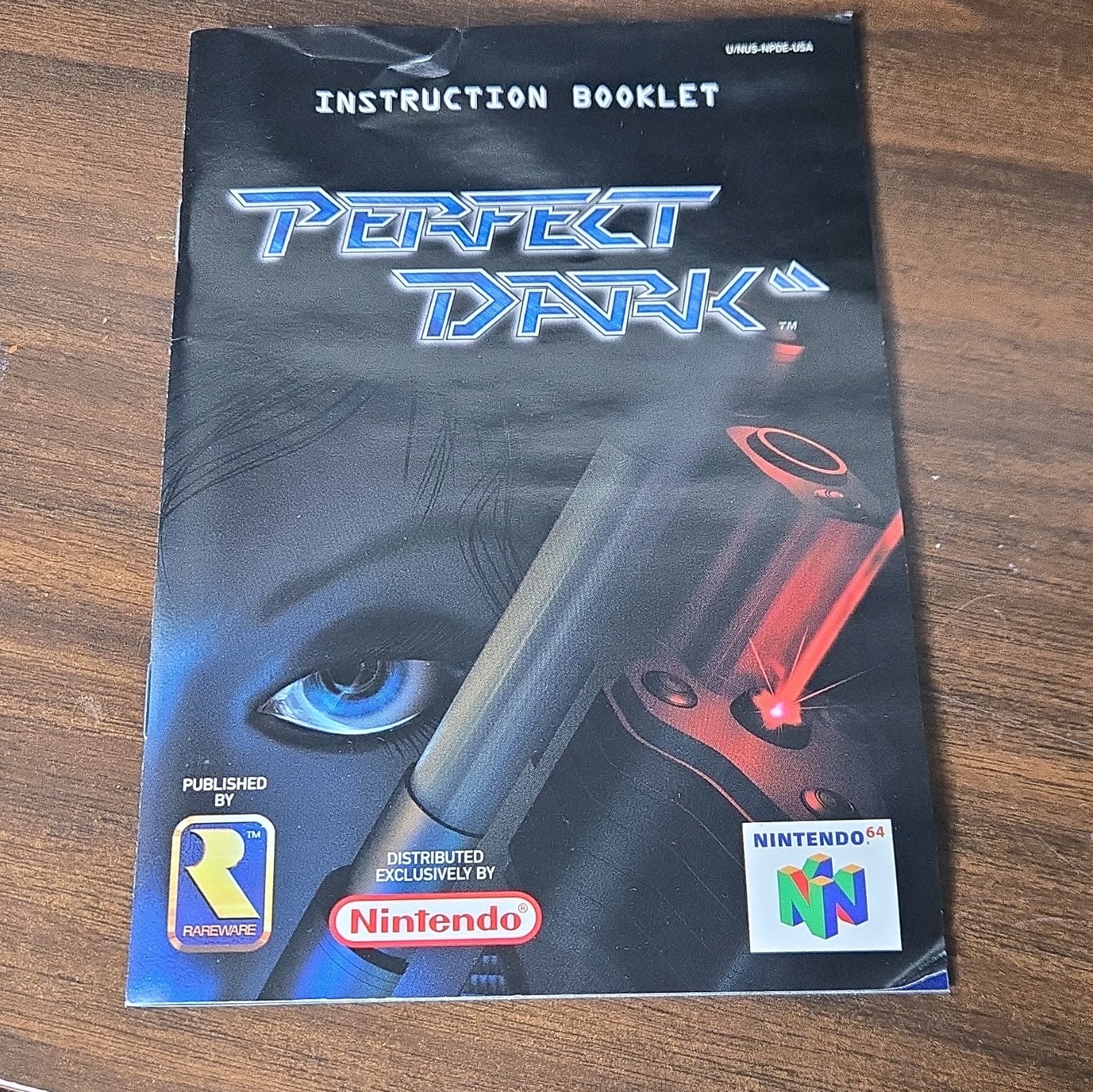 Rareware Perfect Dark (Nintendo 64) w/ Box & Manual Shooter M NTSC-U/C