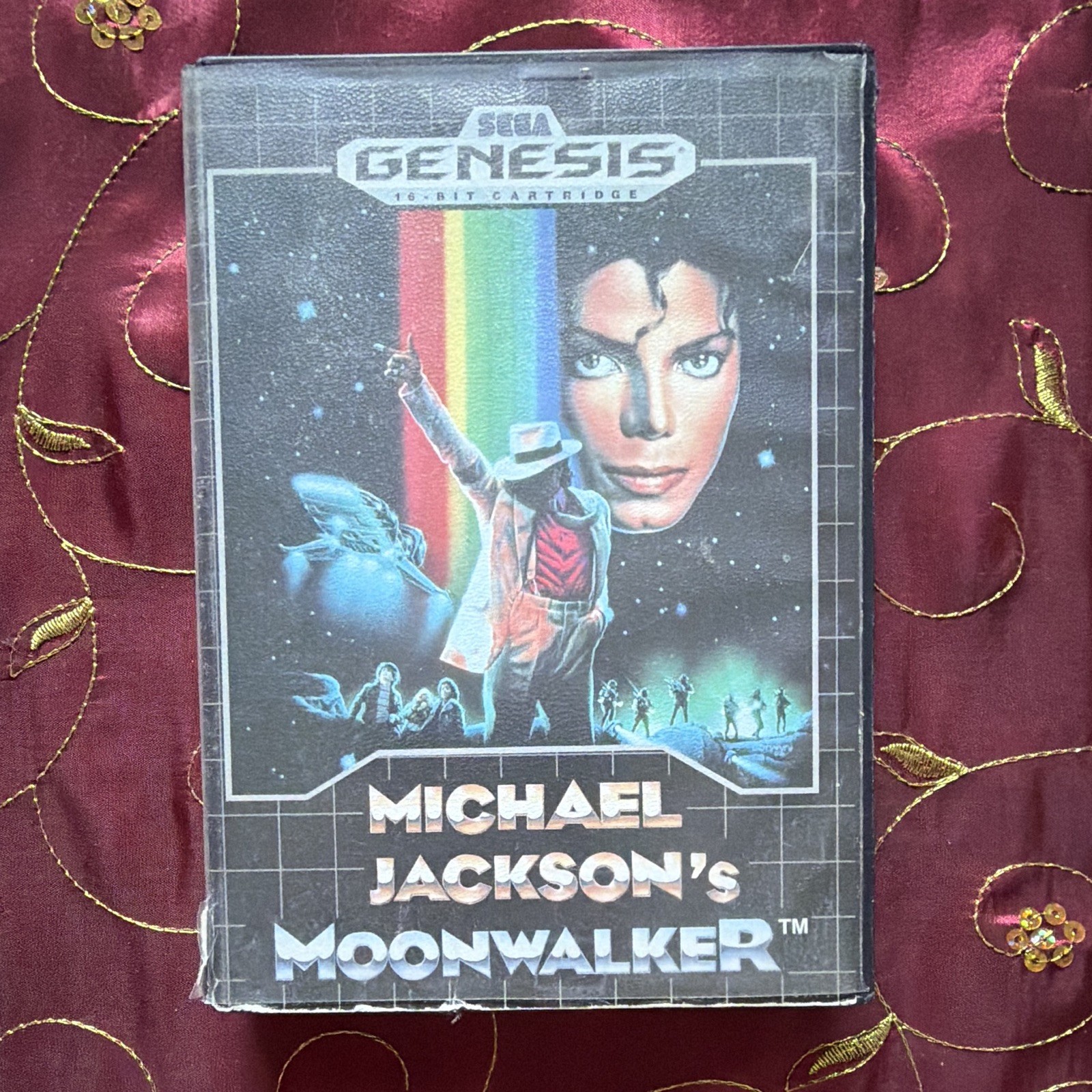 Michael Jackson’s Moonwalker (1990, Sega Genesis) CIB w/ Manual, NTSC-U/C